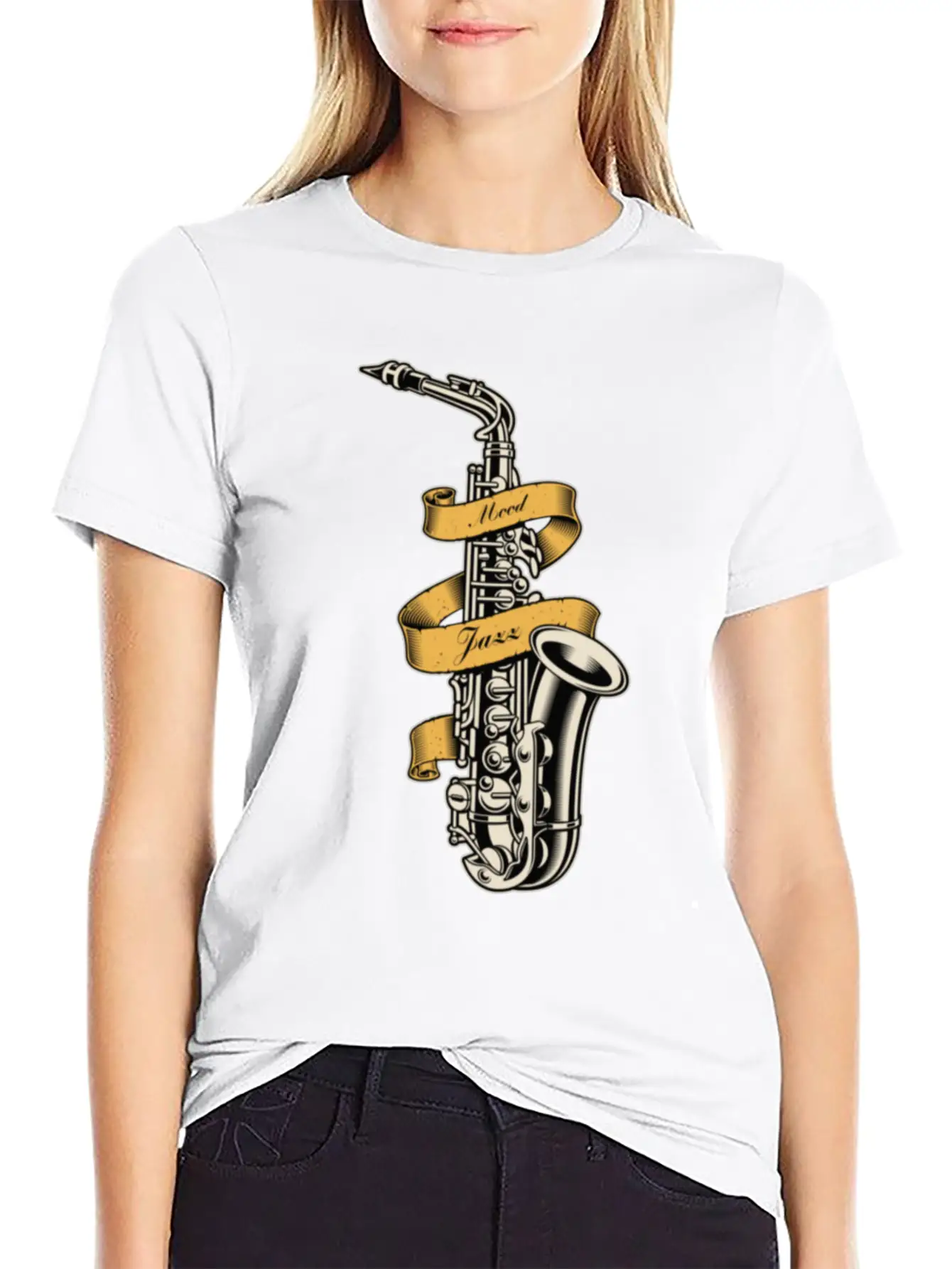 Jazz Atmosphere T Shirt Unisex Short Sleeve Soft Cotton T-Shirt – Casual Everyday Wear