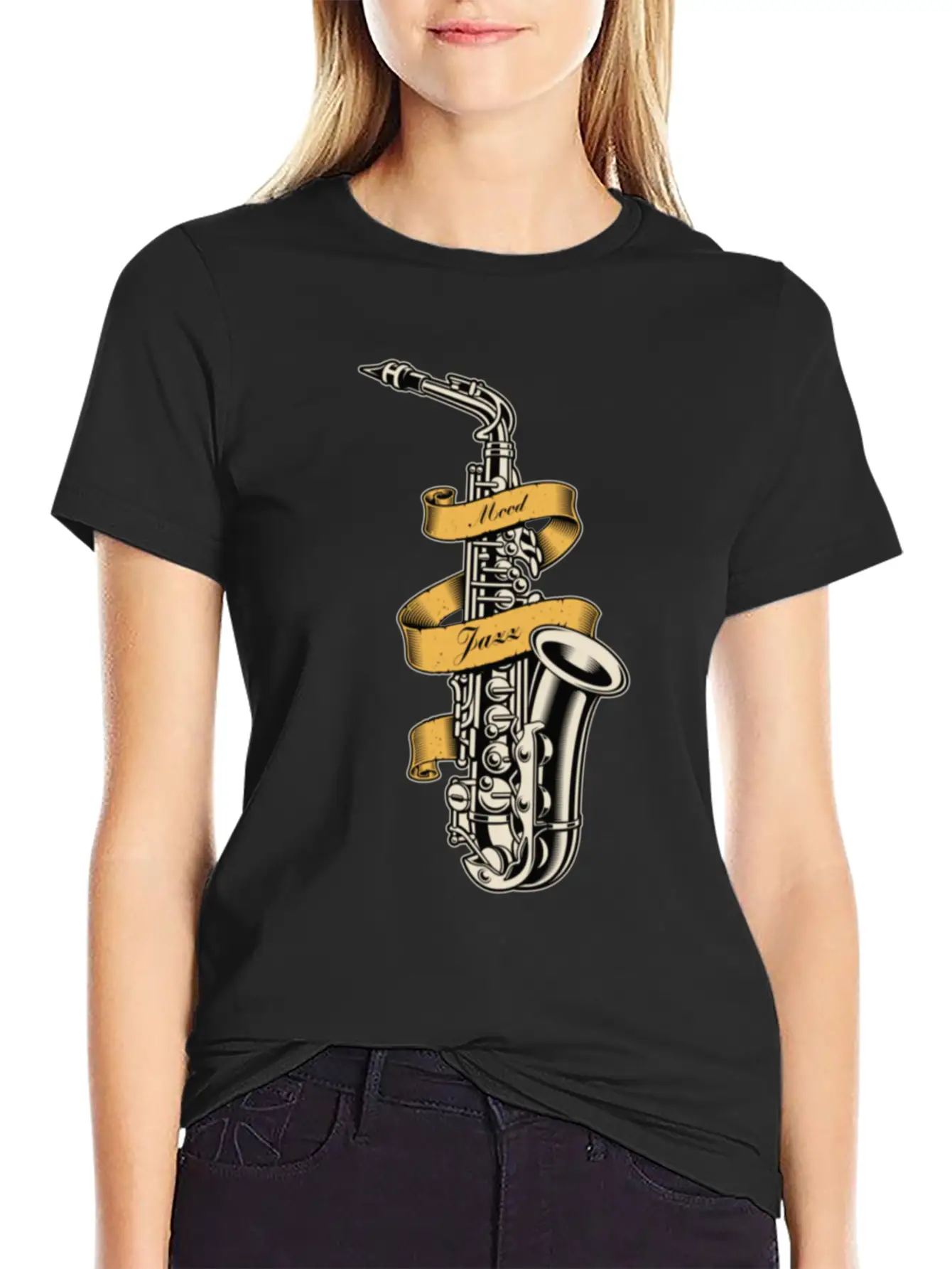 Jazz Atmosphere T Shirt Unisex Short Sleeve Soft Cotton T-Shirt – Casual Everyday Wear
