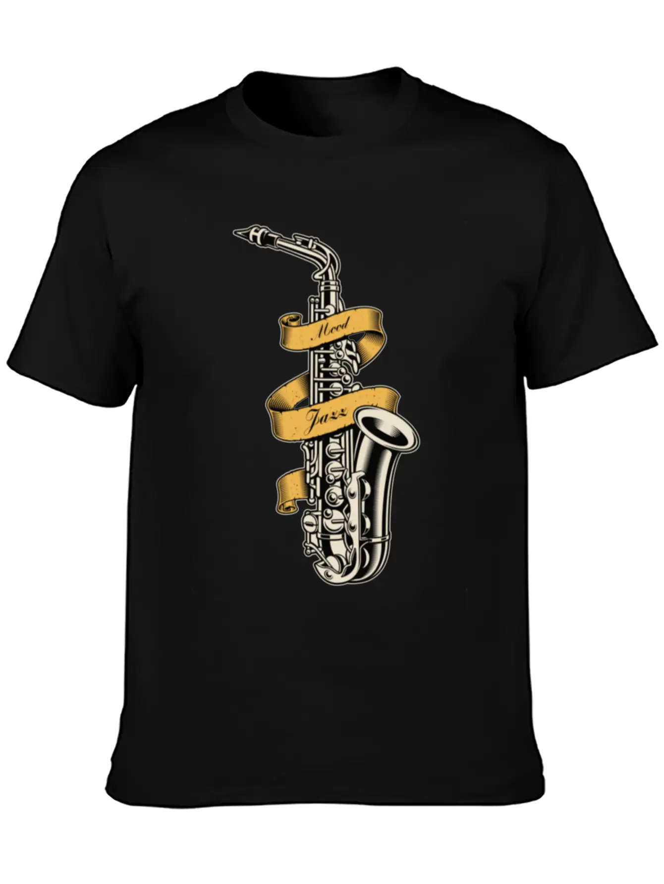 Jazz Atmosphere T Shirt Unisex Short Sleeve Soft Cotton T-Shirt – Casual Everyday Wear