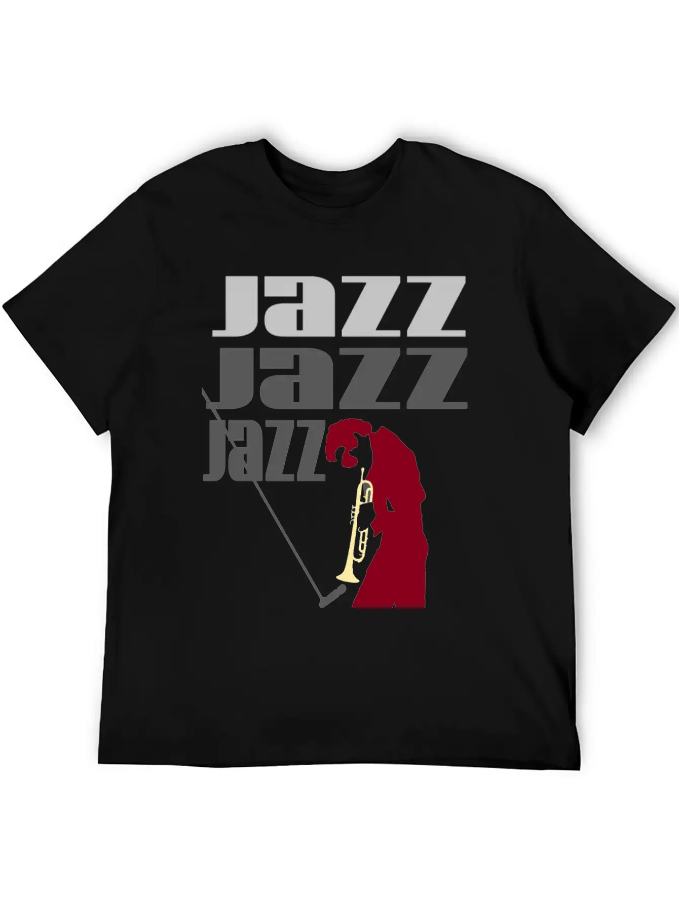 JAZZ Basic Graphic T-Shirt – Daily Comfort In Soft Cotton