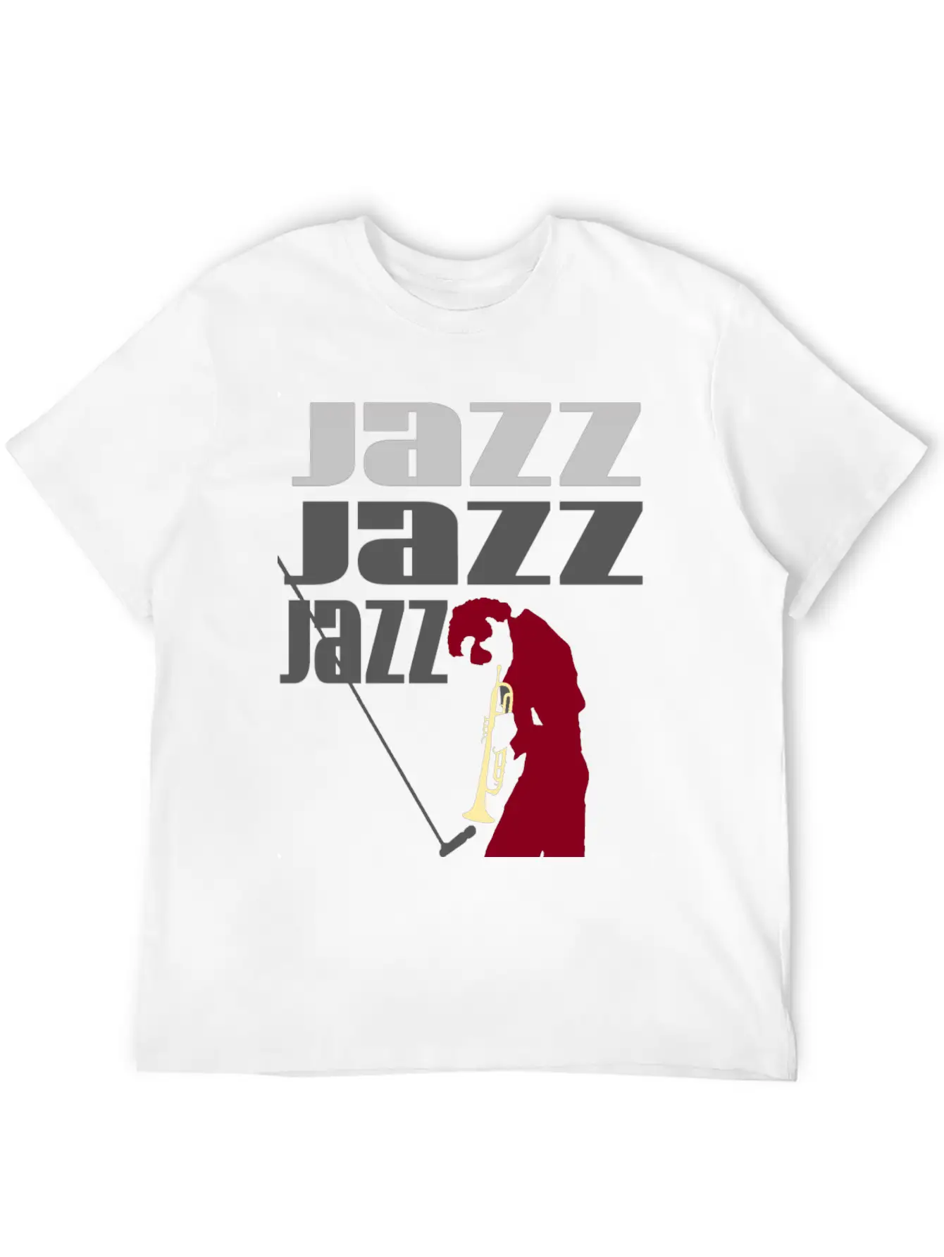 JAZZ Basic Graphic T-Shirt – Daily Comfort In Soft Cotton