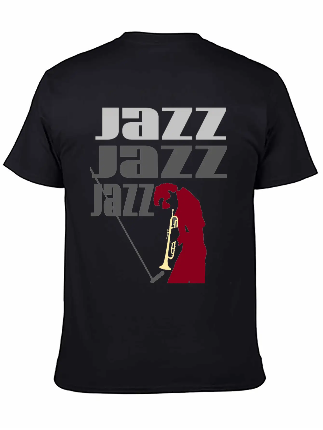 JAZZ Basic Graphic T-Shirt – Daily Comfort In Soft Cotton