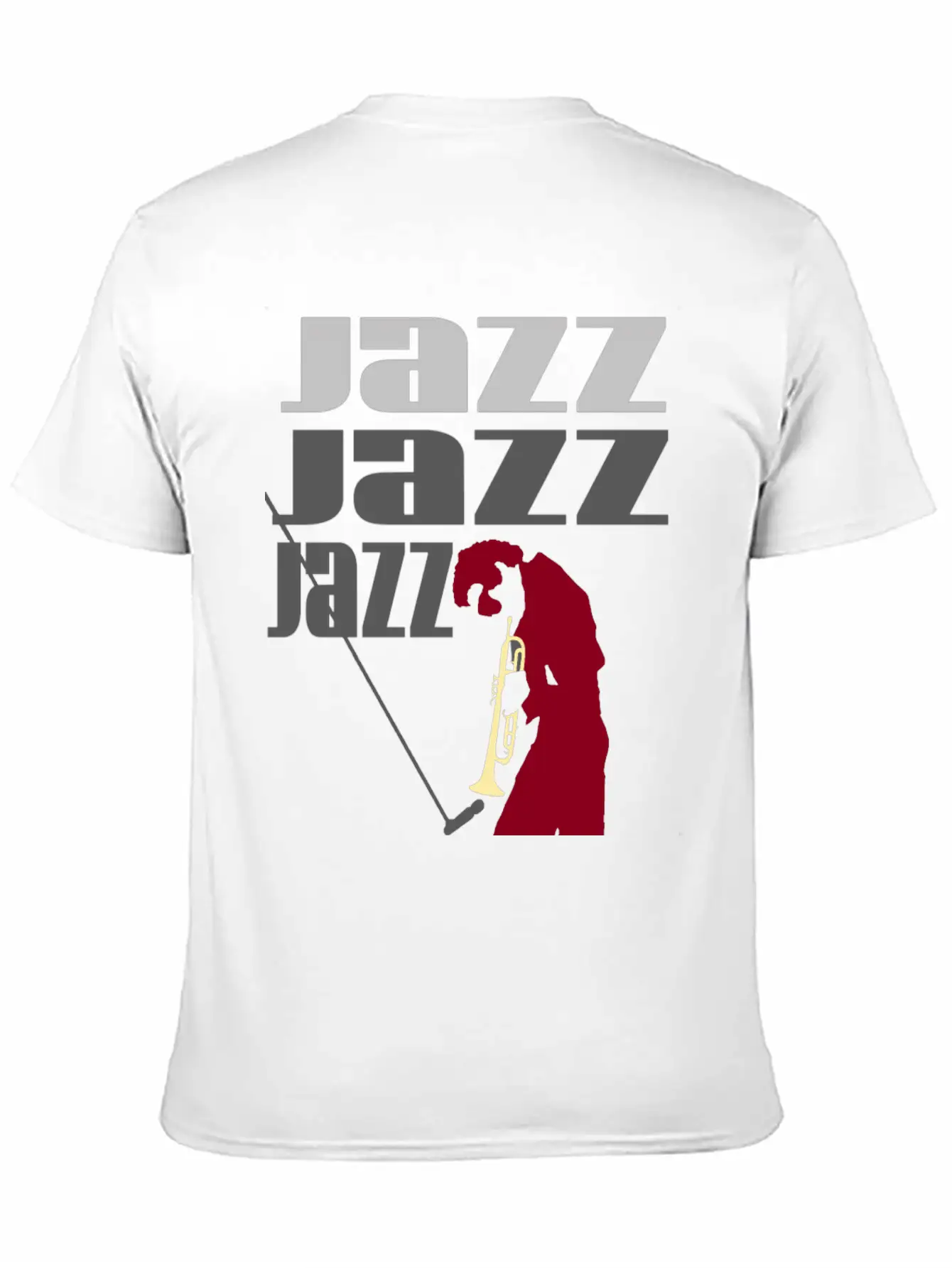 JAZZ Basic Graphic T-Shirt – Daily Comfort In Soft Cotton