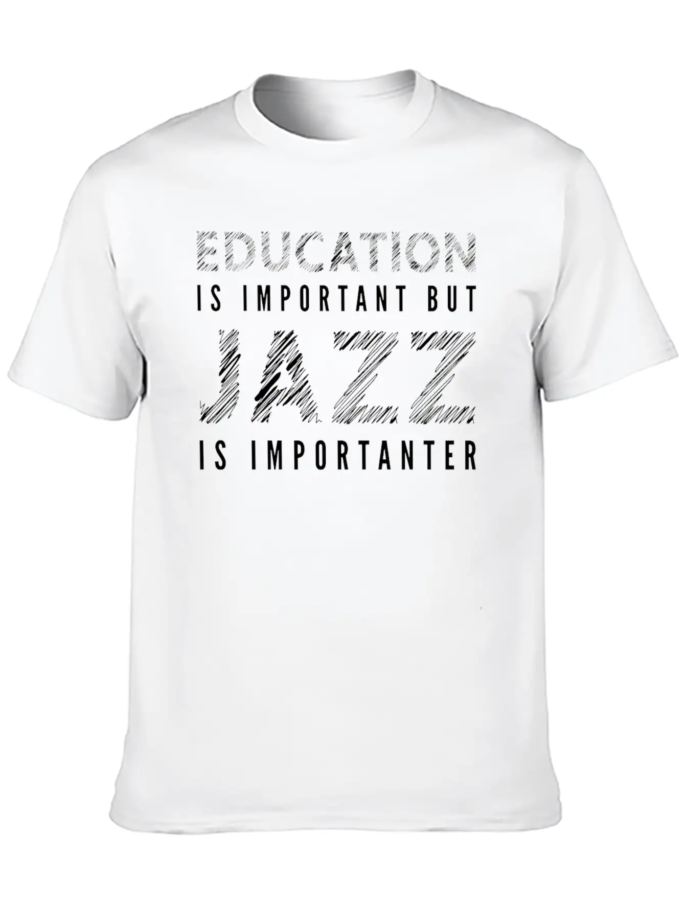 Jazz Education Stylish Everyday T-Shirt – Unisex Basic Cotton Tee