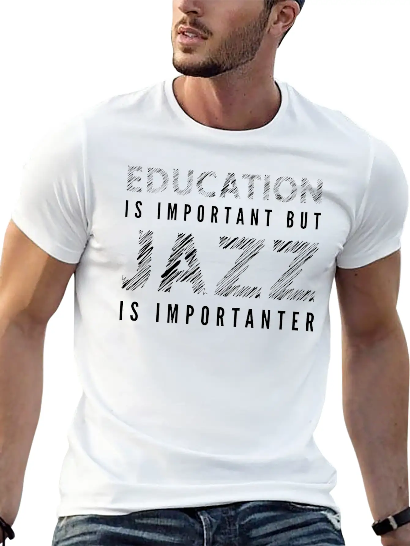 Jazz Education Stylish Everyday T-Shirt – Unisex Basic Cotton Tee