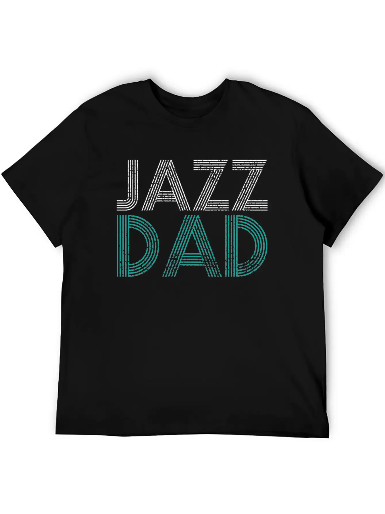 Jazz Father's Day Musician Unisex Short Sleeve Soft Cotton T-Shirt – Casual Everyday Wear