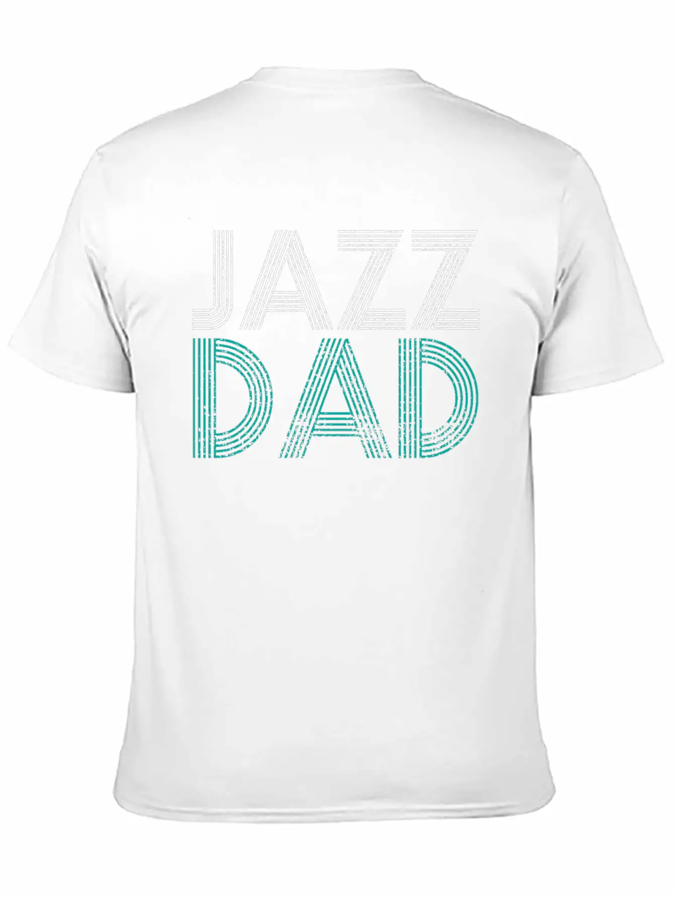 Jazz Father's Day Musician Unisex Short Sleeve Soft Cotton T-Shirt – Casual Everyday Wear