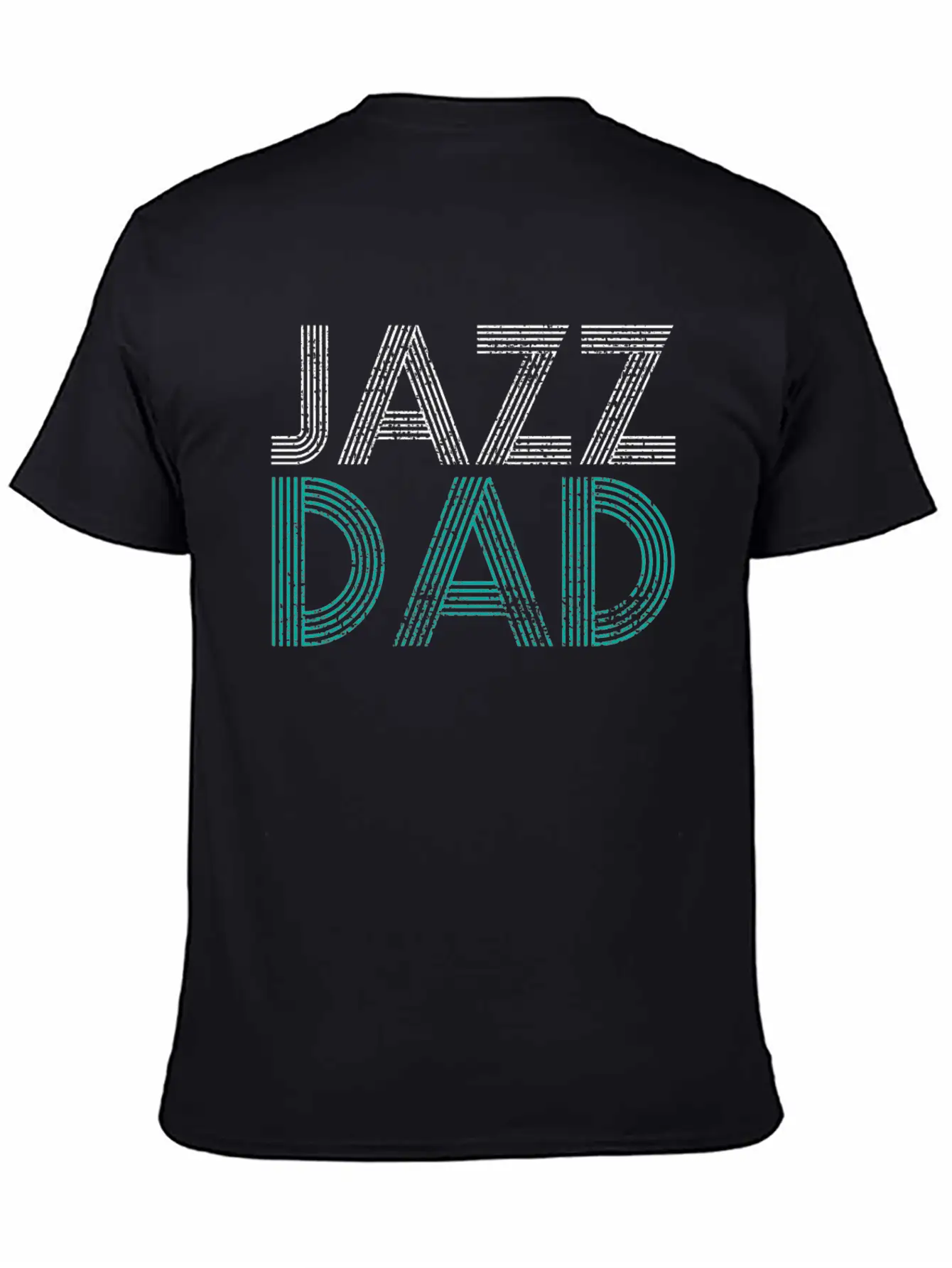 Jazz Father's Day Musician Unisex Short Sleeve Soft Cotton T-Shirt – Casual Everyday Wear