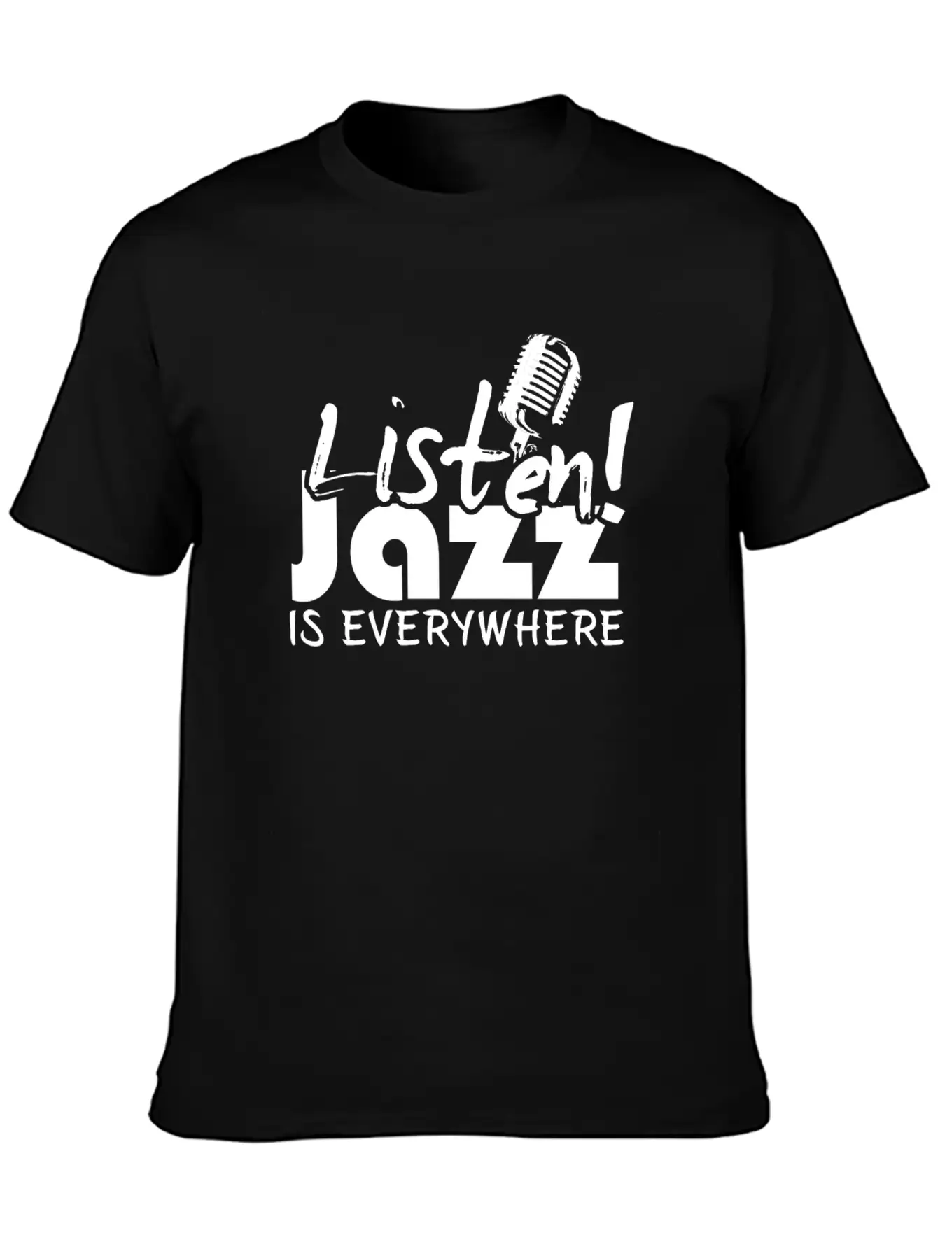 Jazz - Music - Saxophone - Sax - Rythm - Trumpet Timeless Short Sleeve Tee – Comfy And Minimalist Design
