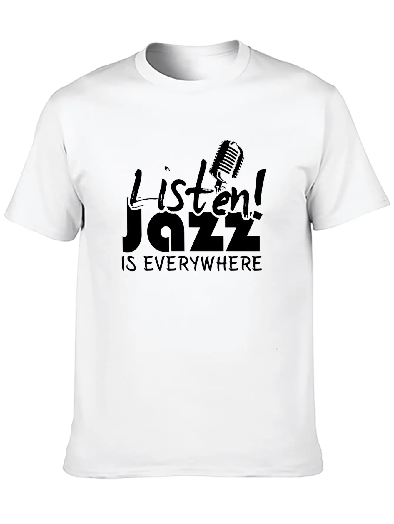 Jazz - Music - Saxophone - Sax - Rythm - Trumpet Timeless Short Sleeve Tee – Comfy And Minimalist Design