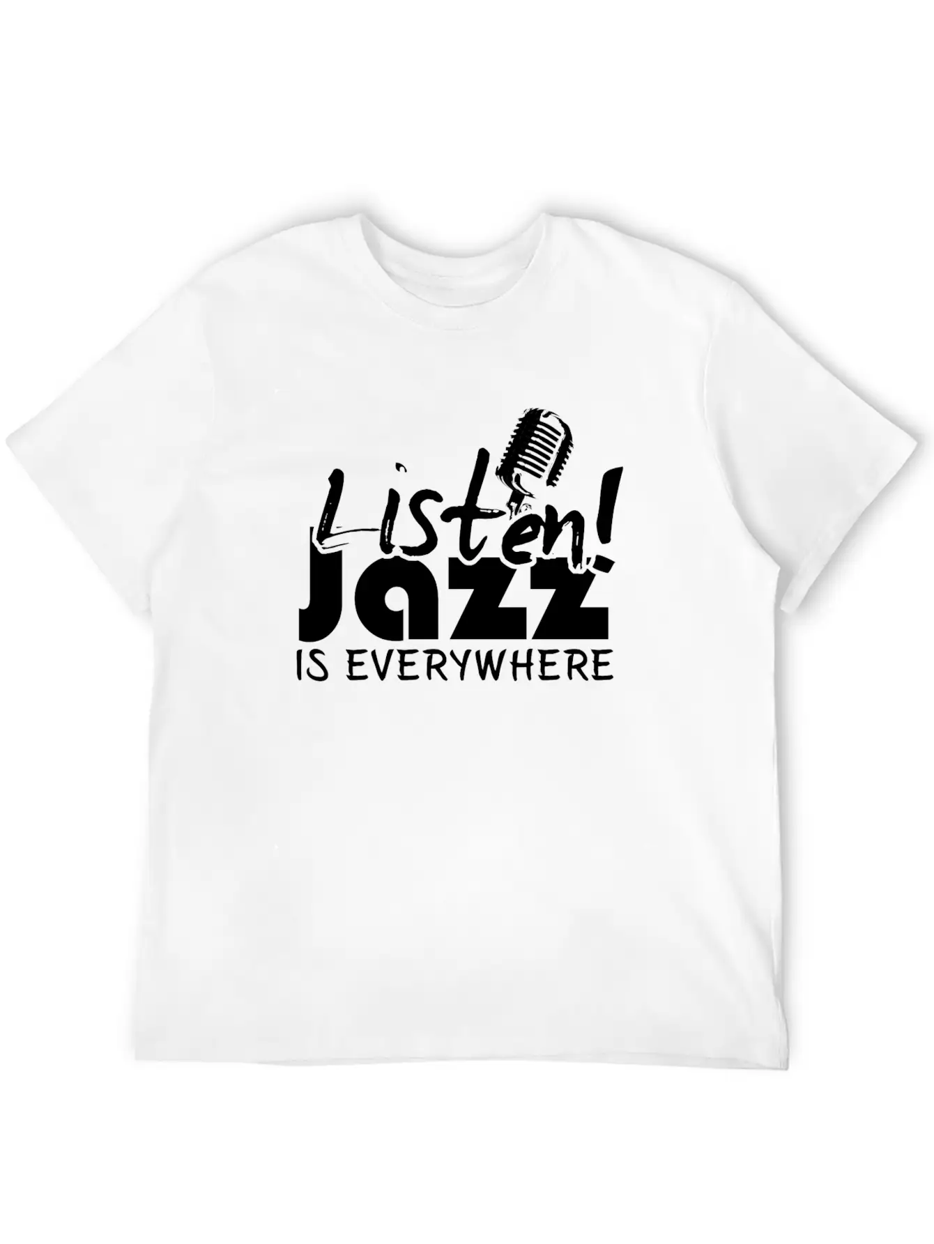 Jazz - Music - Saxophone - Sax - Rythm - Trumpet Timeless Short Sleeve Tee – Comfy And Minimalist Design