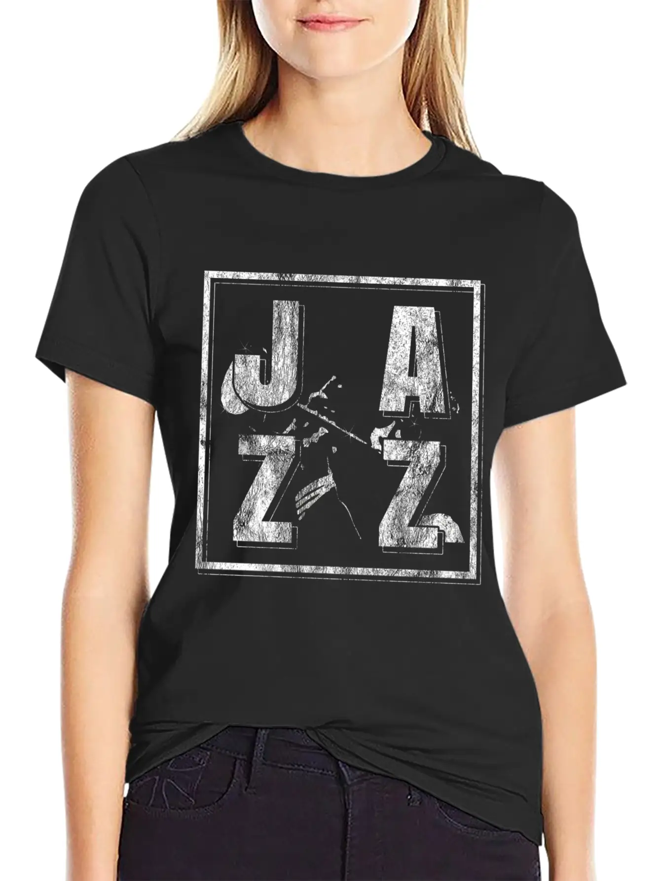 Jazz Music Stylish Everyday T-Shirt – Unisex Basic Cotton Tee