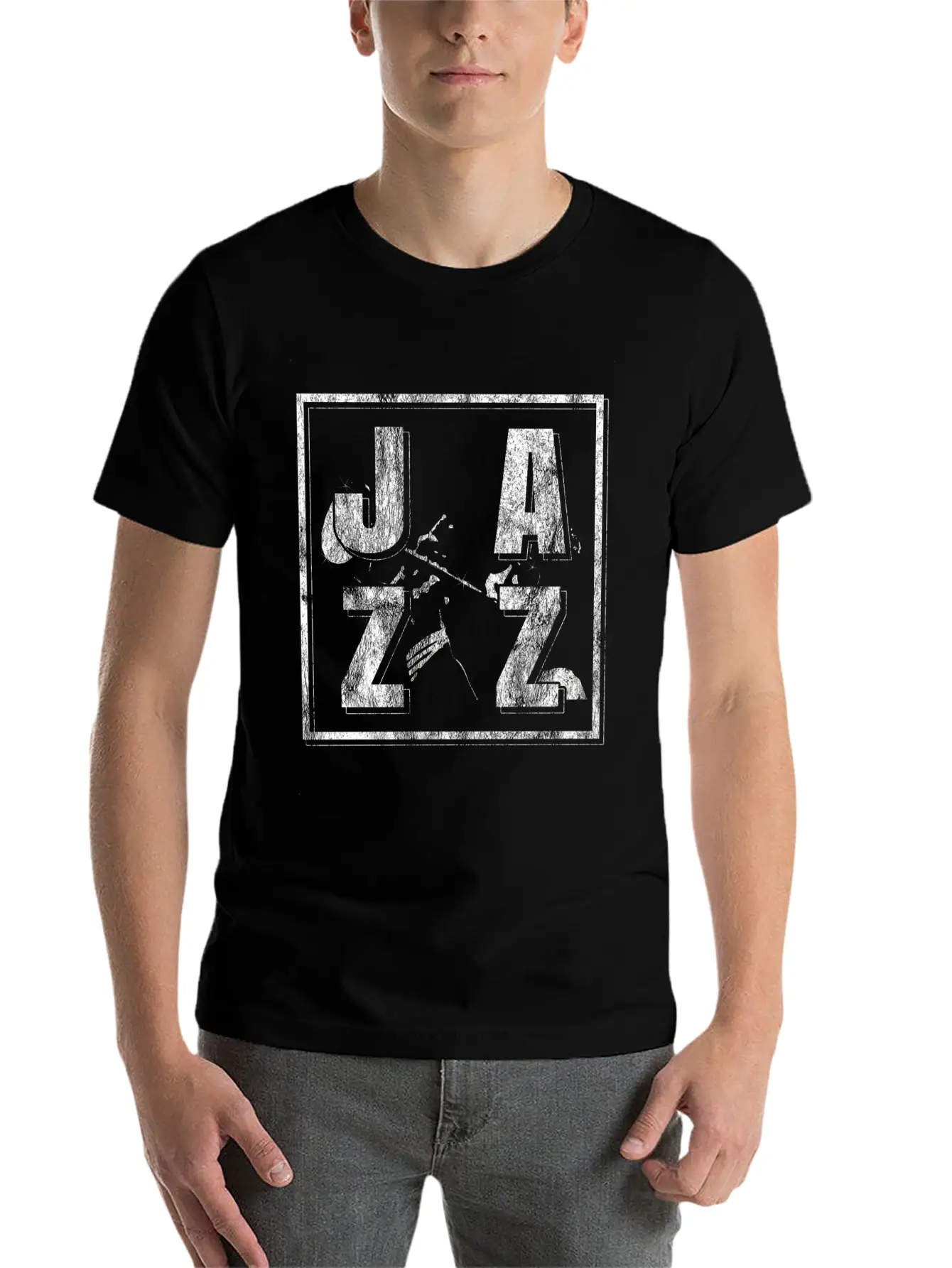 Jazz Music Stylish Everyday T-Shirt – Unisex Basic Cotton Tee