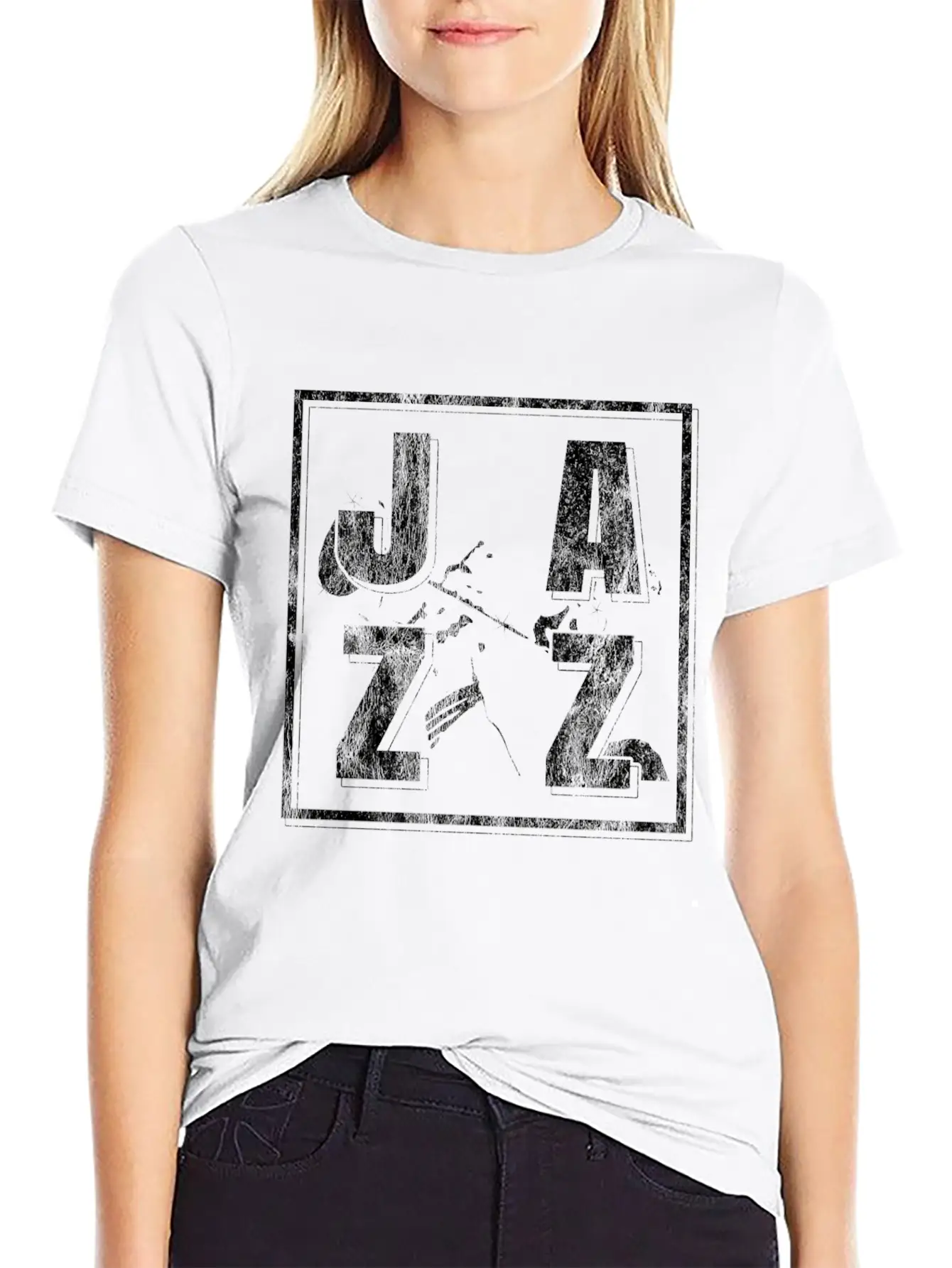 Jazz Music Stylish Everyday T-Shirt – Unisex Basic Cotton Tee