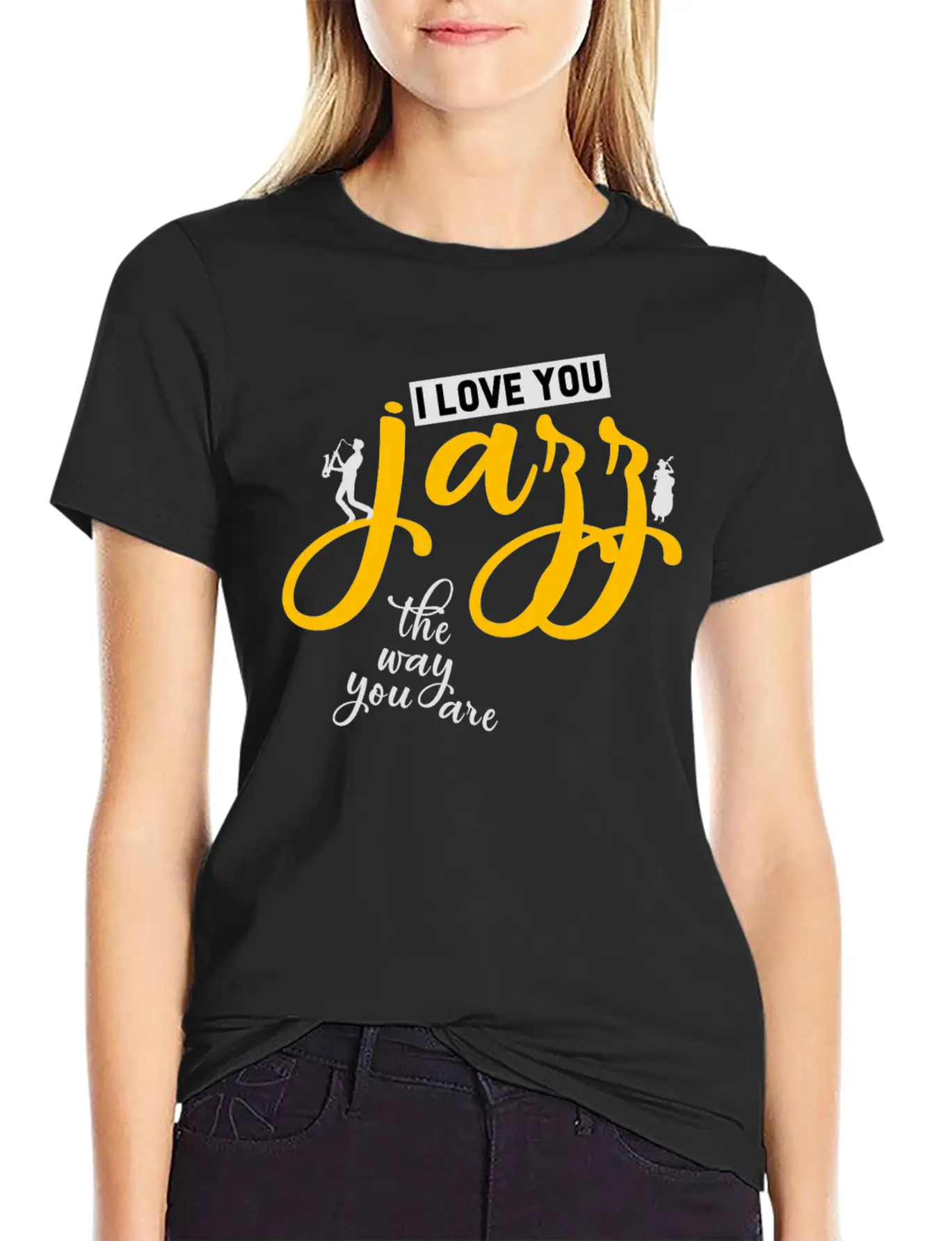 Jazz Soul Blues Music Musician Rhythm Gift Stylish Everyday T-Shirt – Unisex Basic Cotton Tee