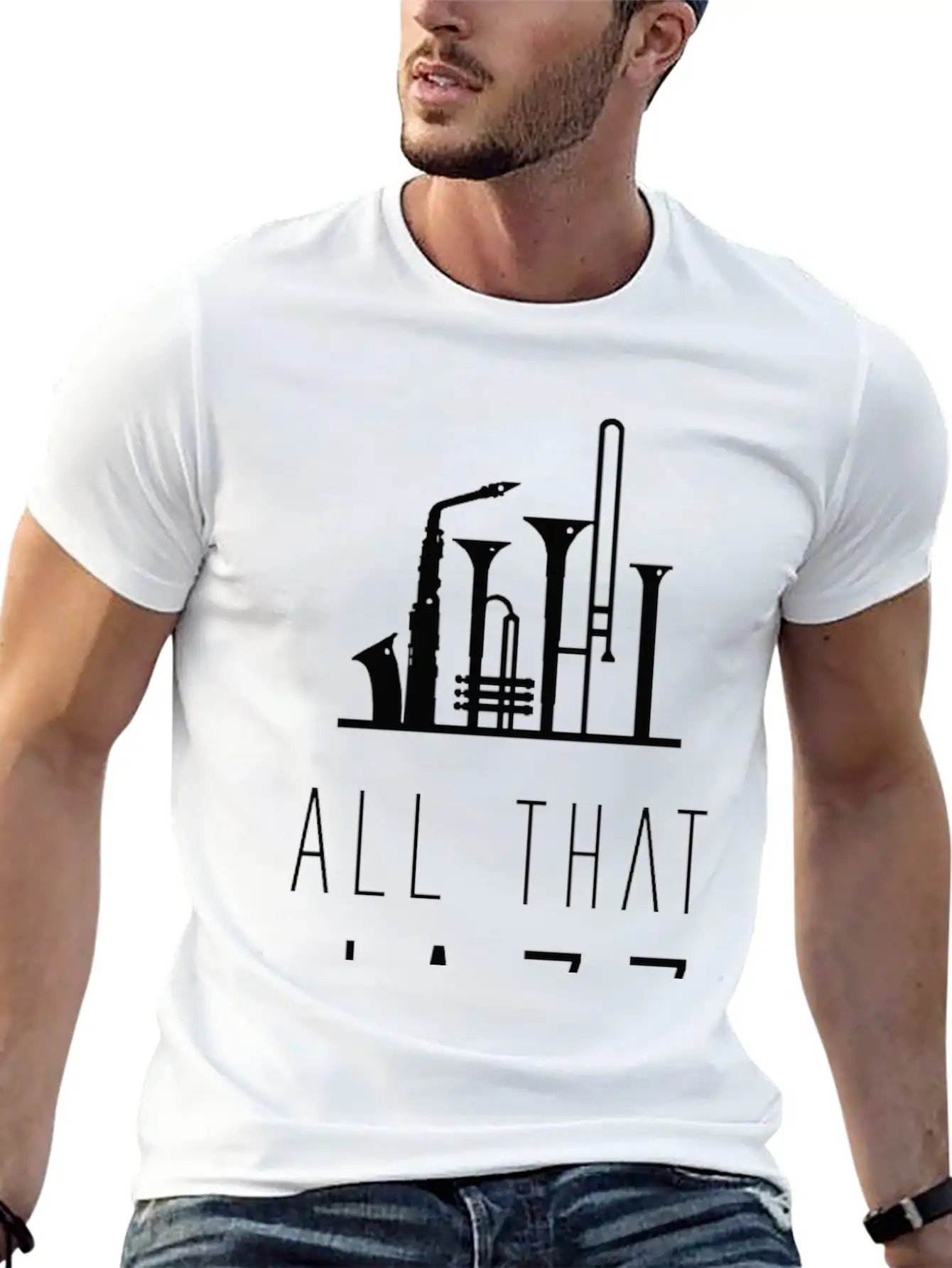 Jazz Timeless Short Sleeve Tee – Comfy And Minimalist Design