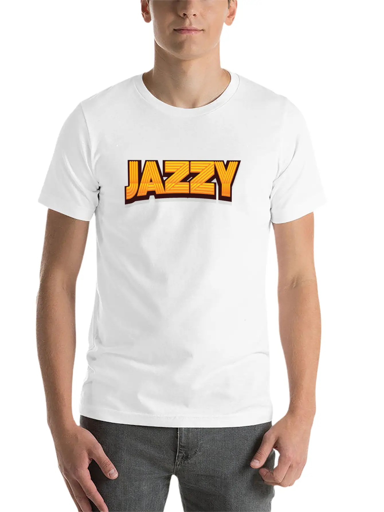 Jazzy Jazz Music Stylish Everyday T-Shirt – Unisex Basic Cotton Tee