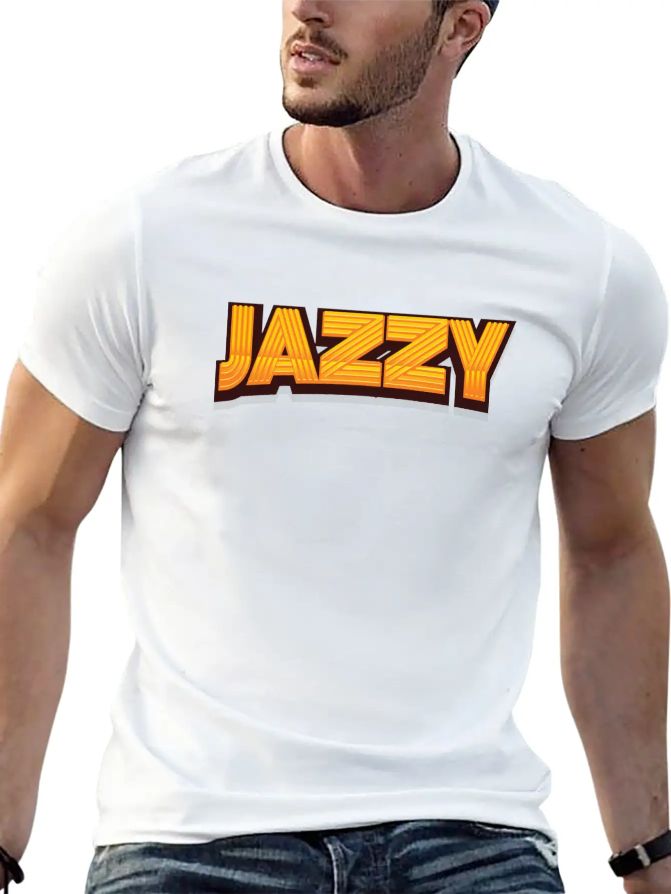 Jazzy Jazz Music Stylish Everyday T-Shirt – Unisex Basic Cotton Tee