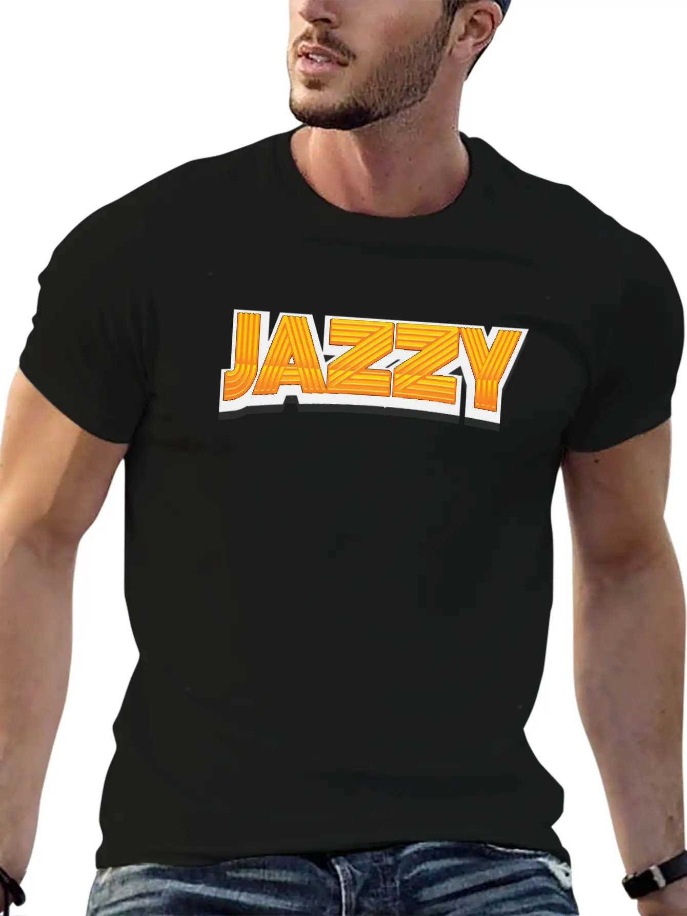 Jazzy Jazz Music Stylish Everyday T-Shirt – Unisex Basic Cotton Tee