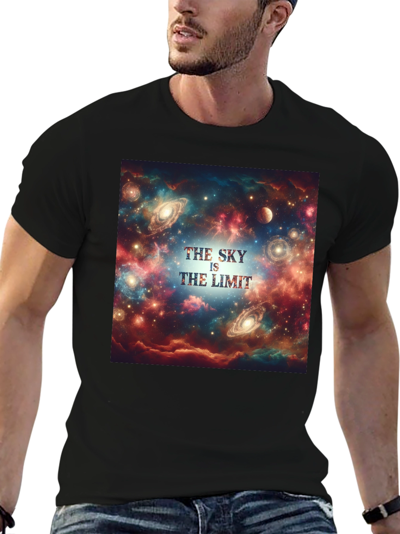 Skys The Limit Galaxy Tee