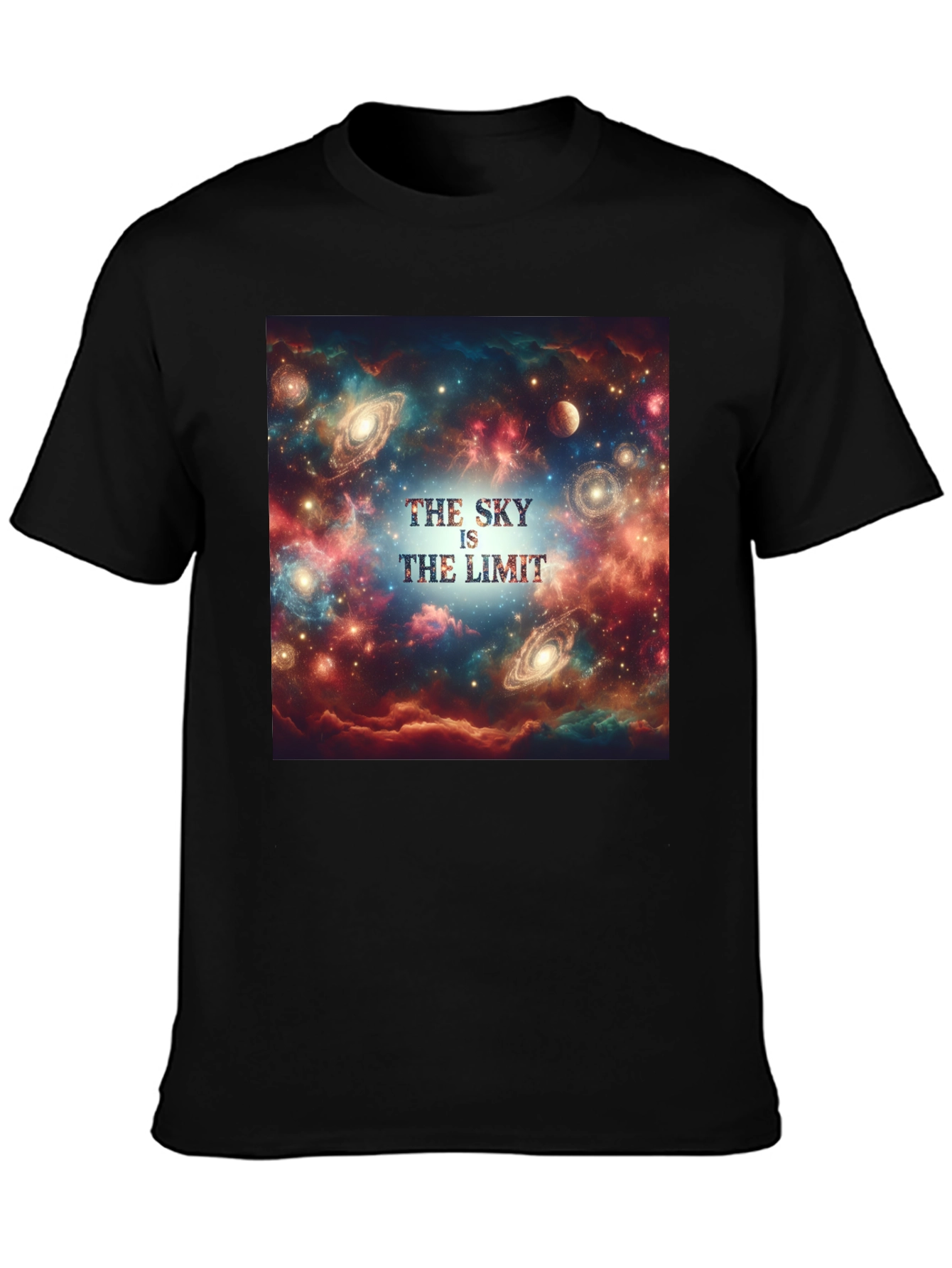 Skys The Limit Galaxy Tee