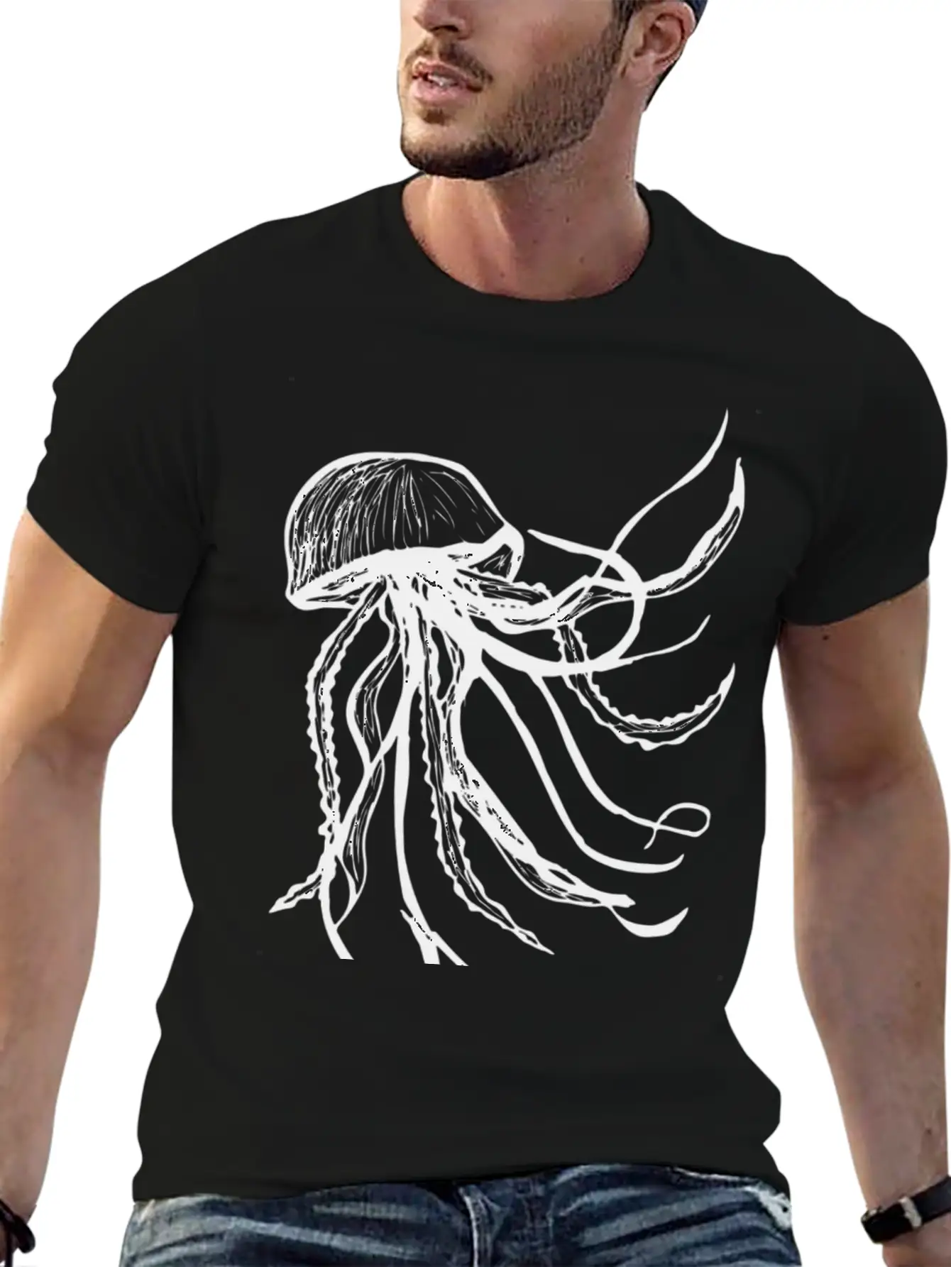 Jellyfer Essential Unisex Summer Tee – Soft Cotton Casual Fit