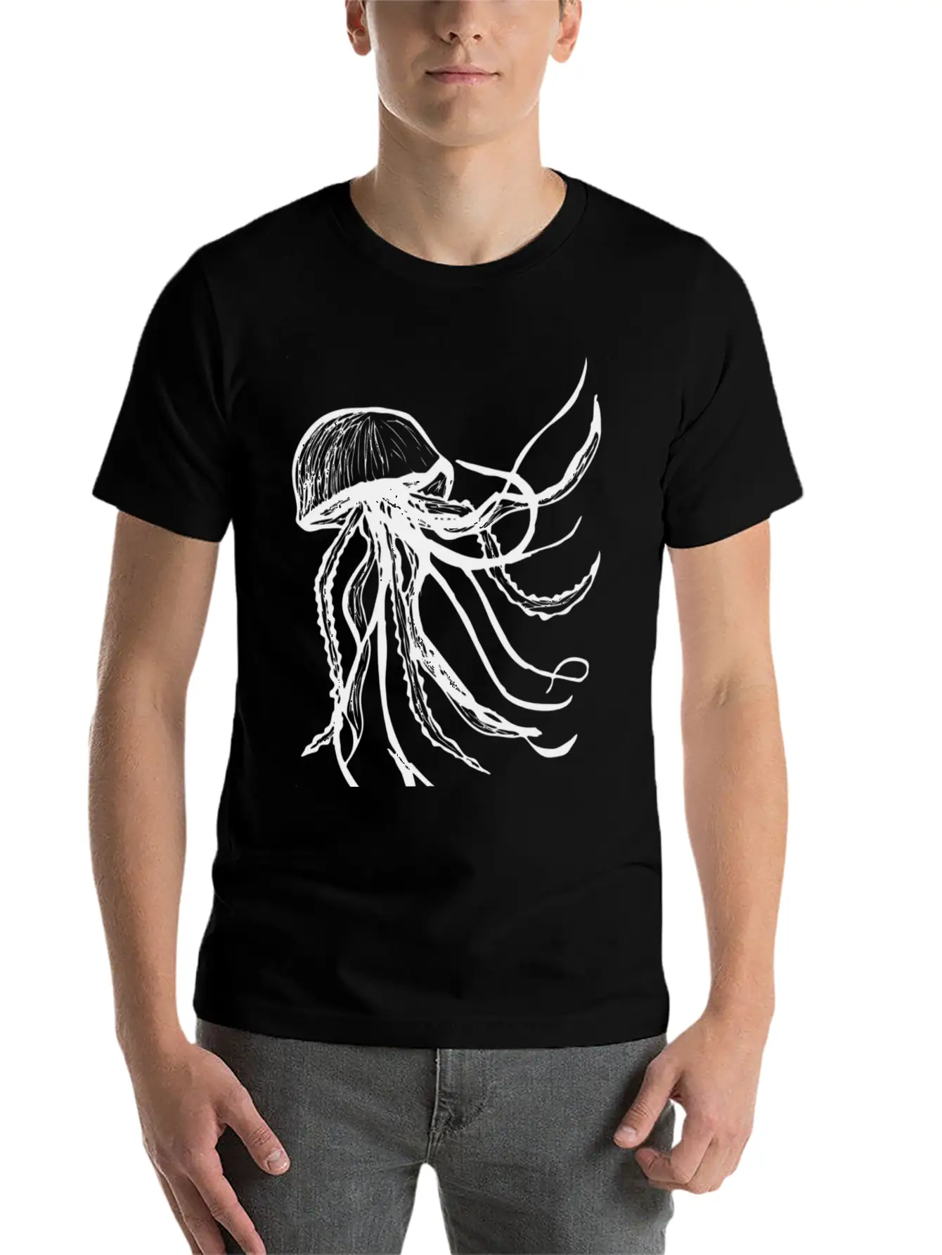 Jellyfer Essential Unisex Summer Tee – Soft Cotton Casual Fit
