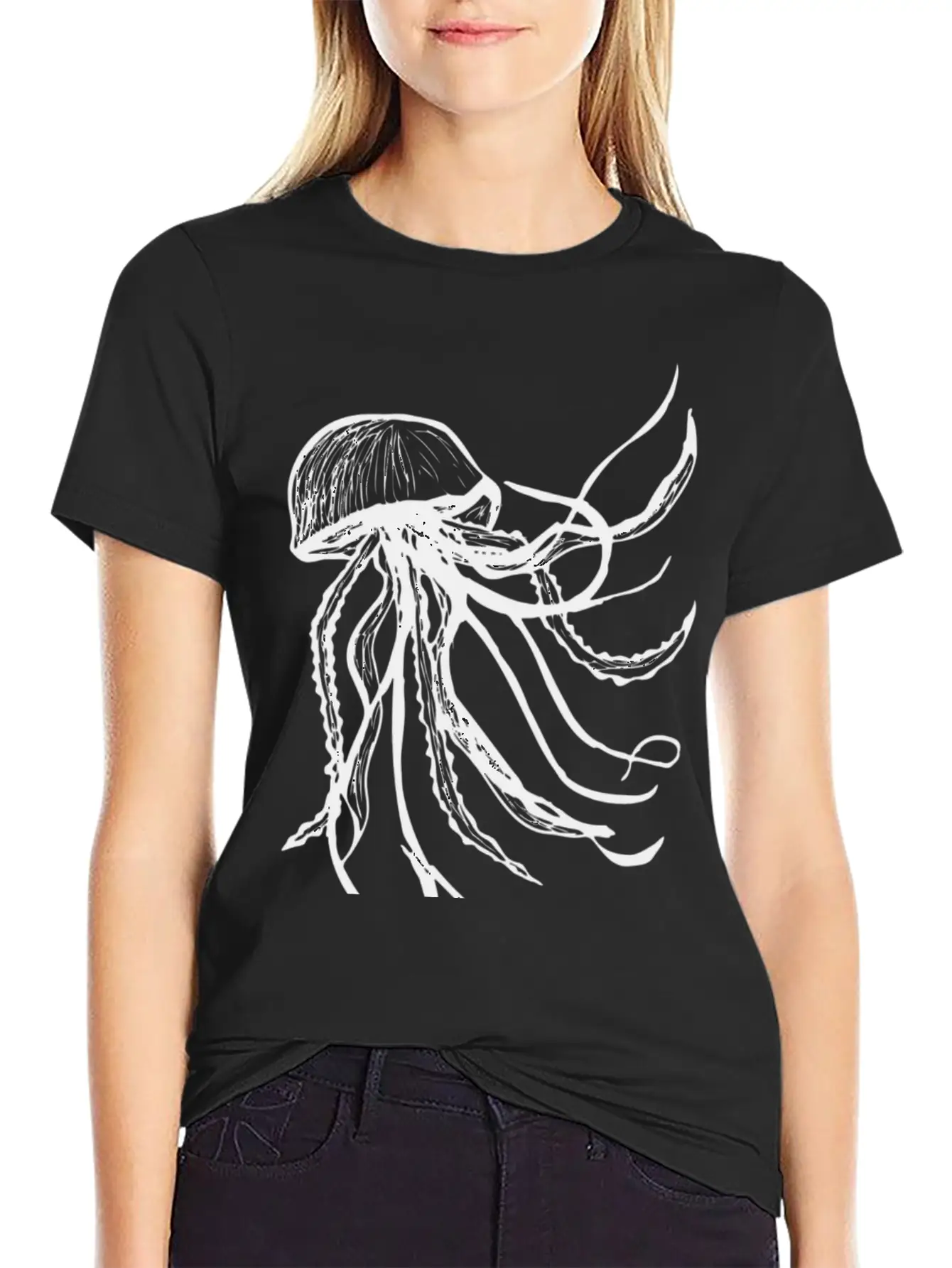 Jellyfer Essential Unisex Summer Tee – Soft Cotton Casual Fit