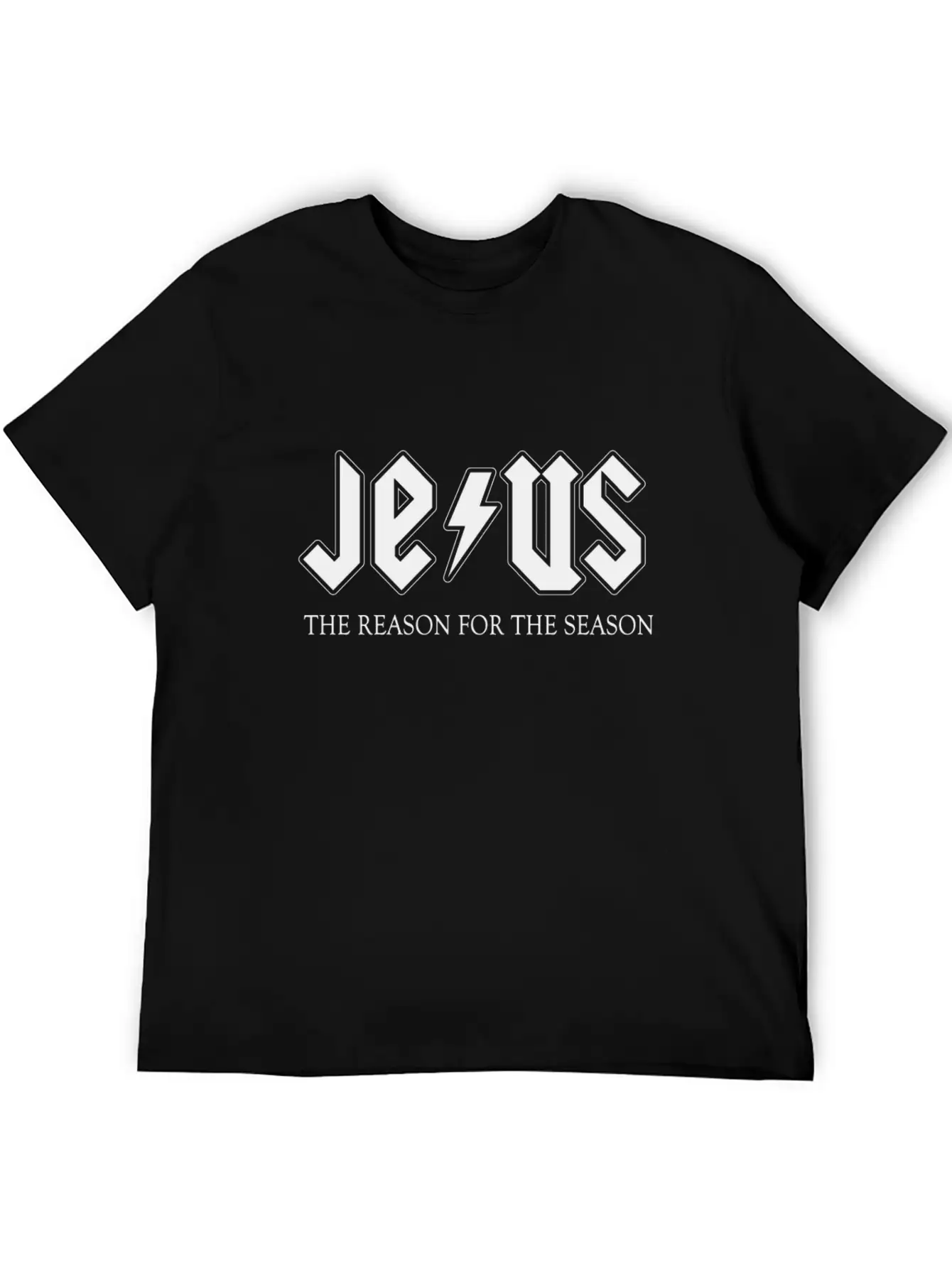 Jesus Is The Reason For Season Basic Graphic T-Shirt – Daily Comfort In Soft Cotton