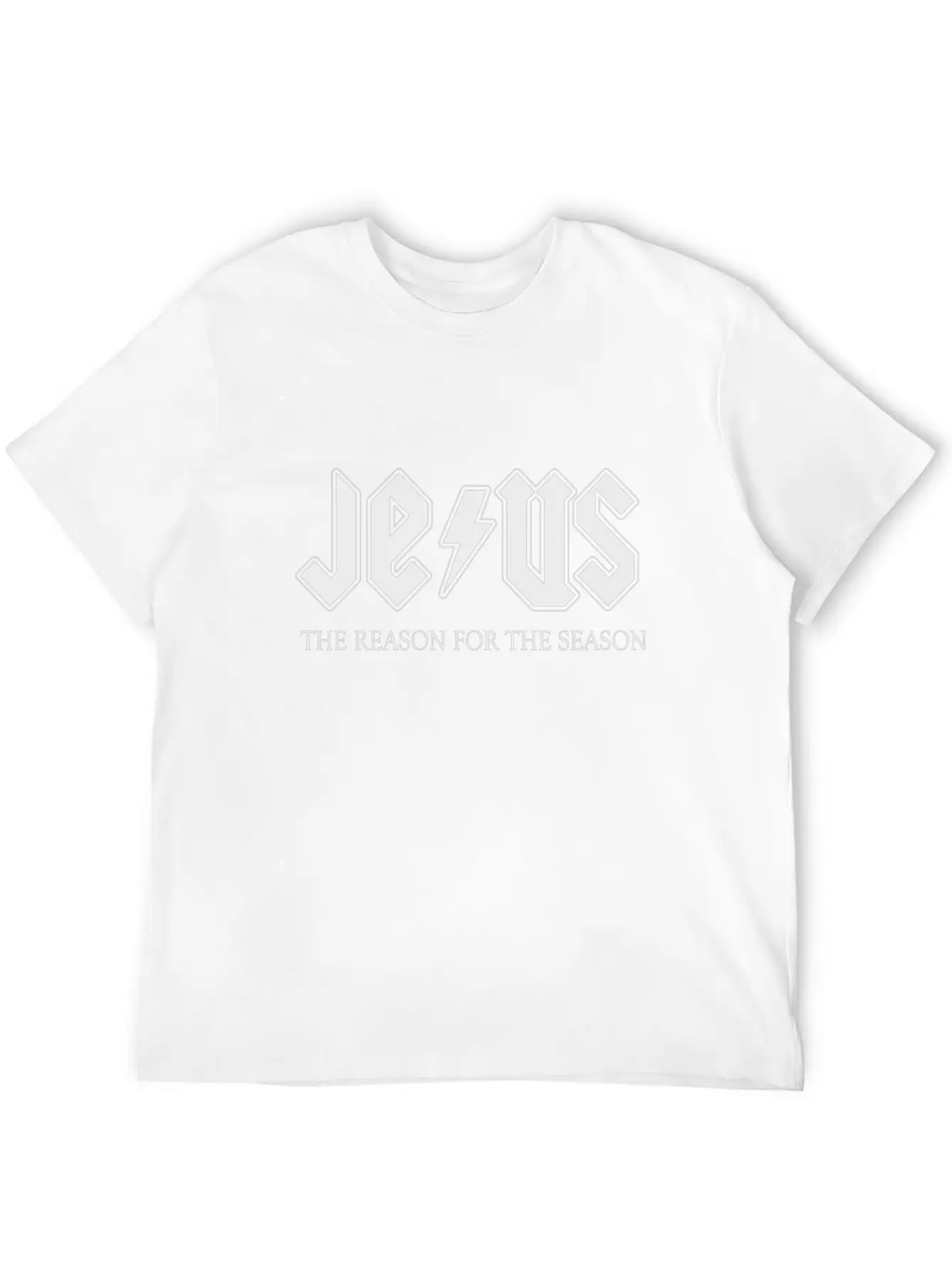 Jesus Is The Reason For Season Basic Graphic T-Shirt – Daily Comfort In Soft Cotton