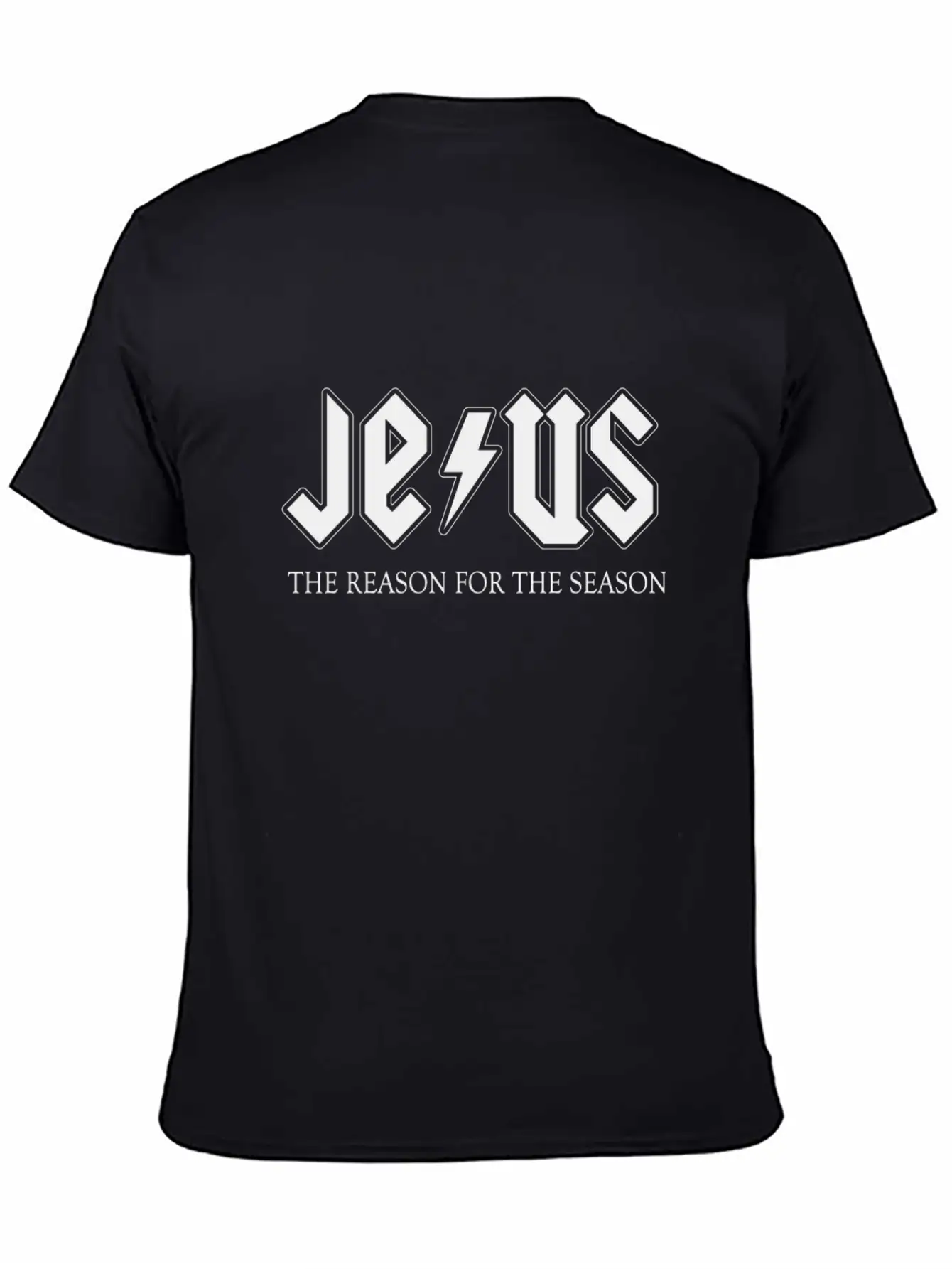 Jesus Is The Reason For Season Basic Graphic T-Shirt – Daily Comfort In Soft Cotton
