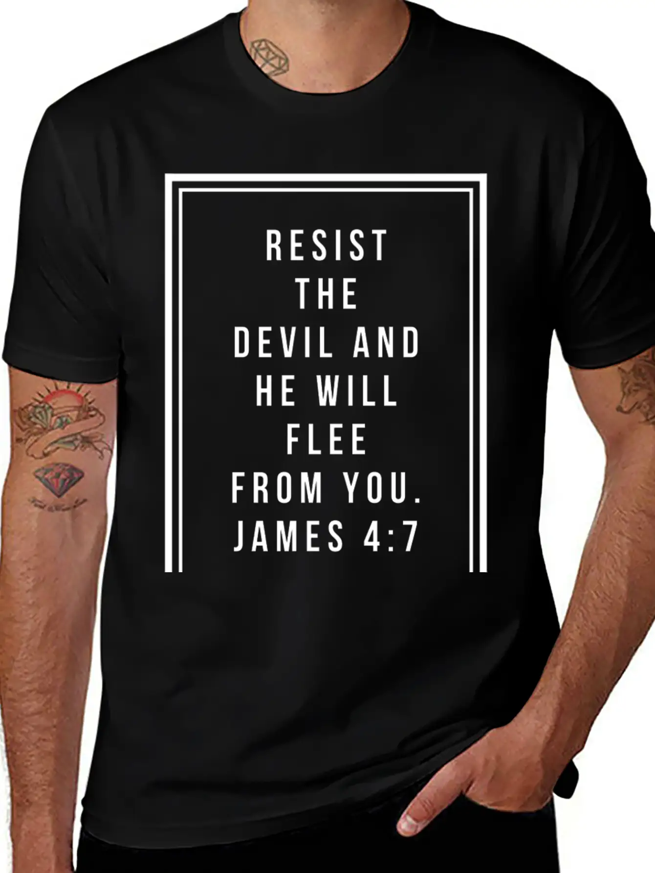 Jesus Jesus Jesus Jesus Holy Spirit Holy Spirit Basic Graphic T-Shirt – Daily Comfort In Soft Cotton