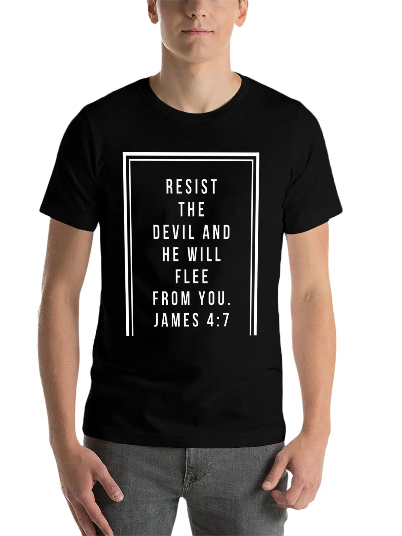 Jesus Jesus Jesus Jesus Holy Spirit Holy Spirit Basic Graphic T-Shirt – Daily Comfort In Soft Cotton