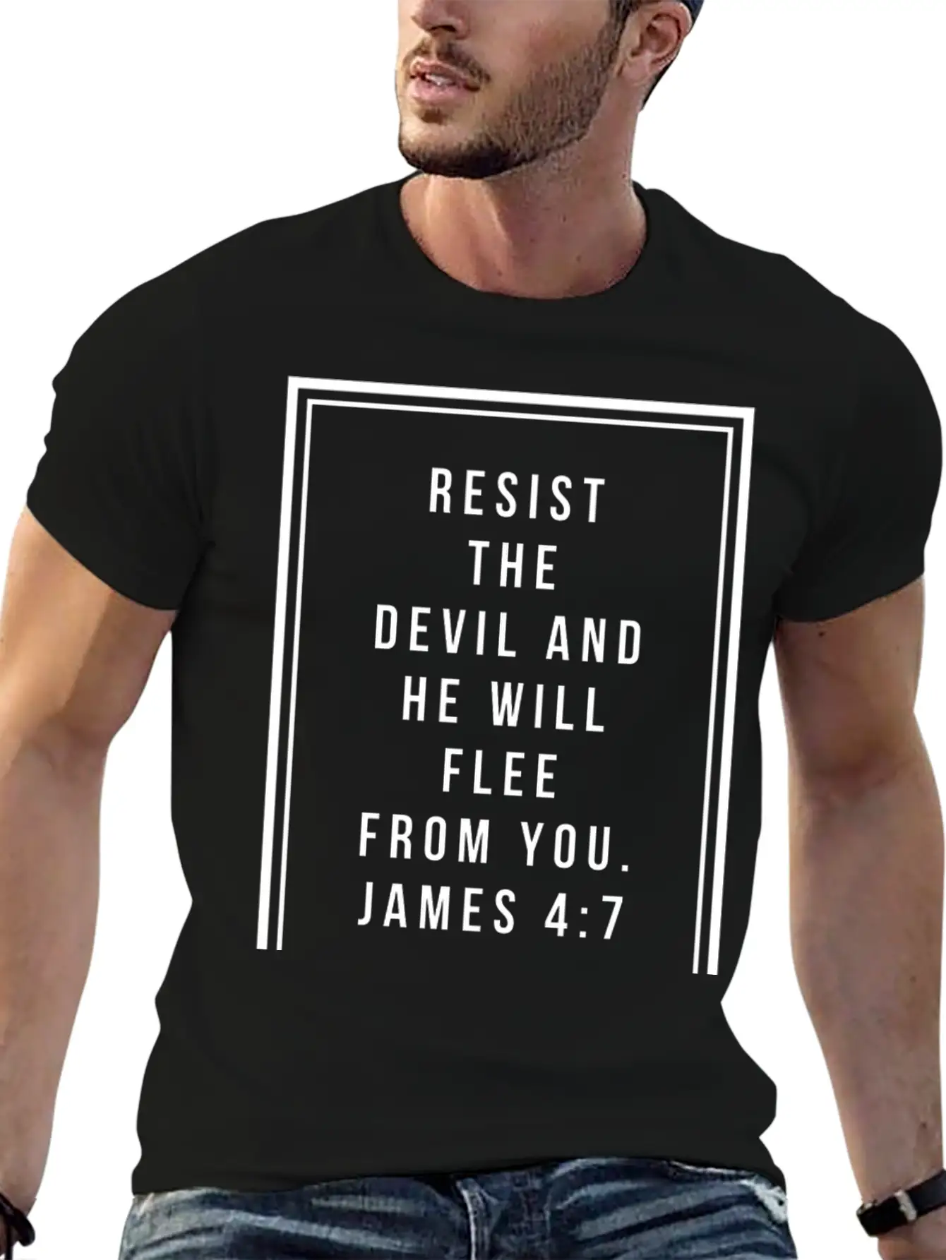 Jesus Jesus Jesus Jesus Holy Spirit Holy Spirit Basic Graphic T-Shirt – Daily Comfort In Soft Cotton