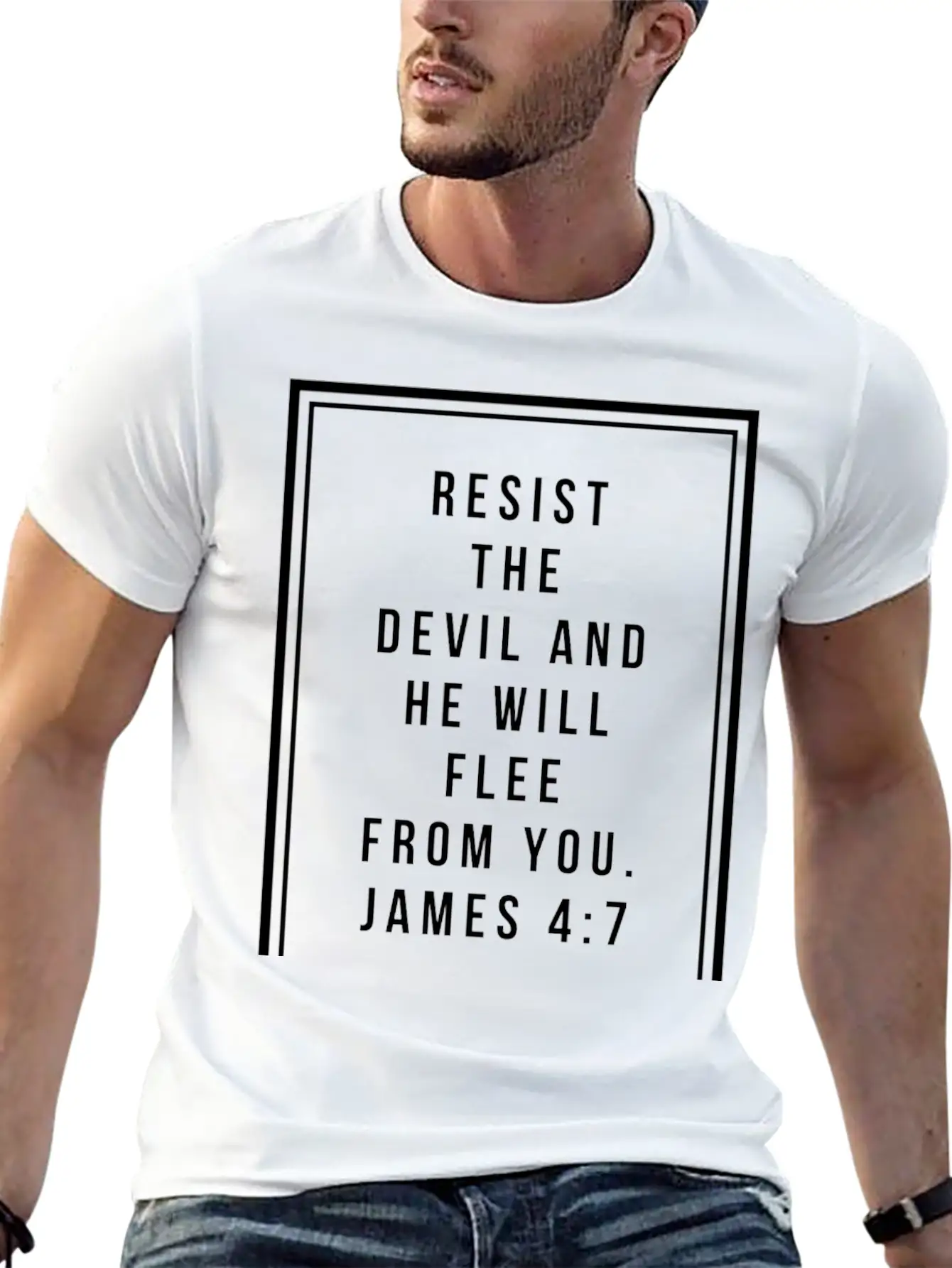 Jesus Jesus Jesus Jesus Holy Spirit Holy Spirit Basic Graphic T-Shirt – Daily Comfort In Soft Cotton