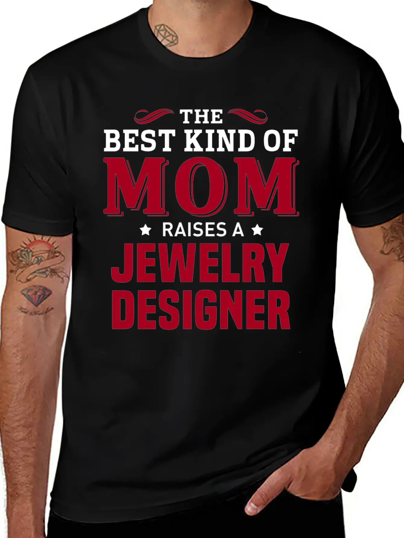 Jewelry Designer Unisex Casual T-Shirt – Clean Design For Daily Comfort