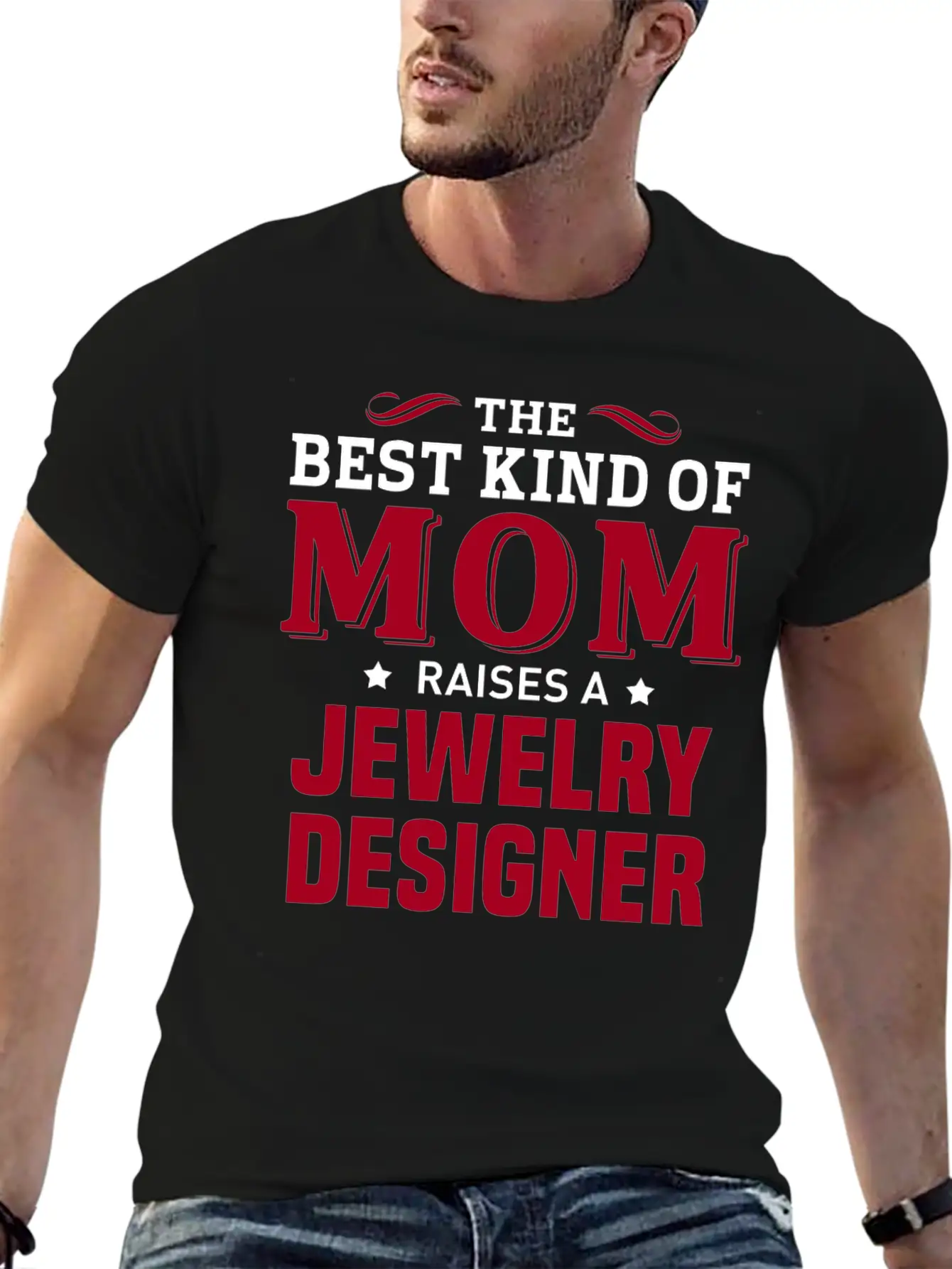 Jewelry Designer Unisex Casual T-Shirt – Clean Design For Daily Comfort