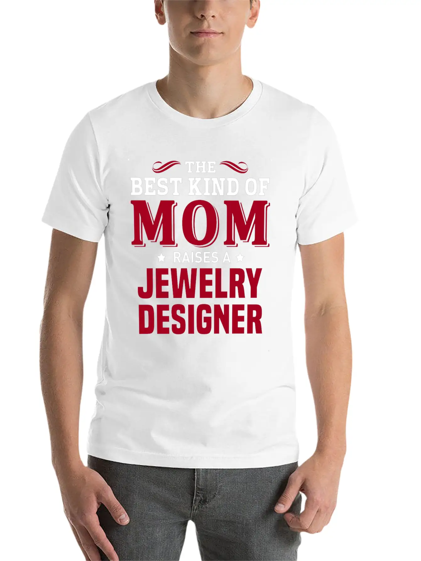 Jewelry Designer Unisex Casual T-Shirt – Clean Design For Daily Comfort
