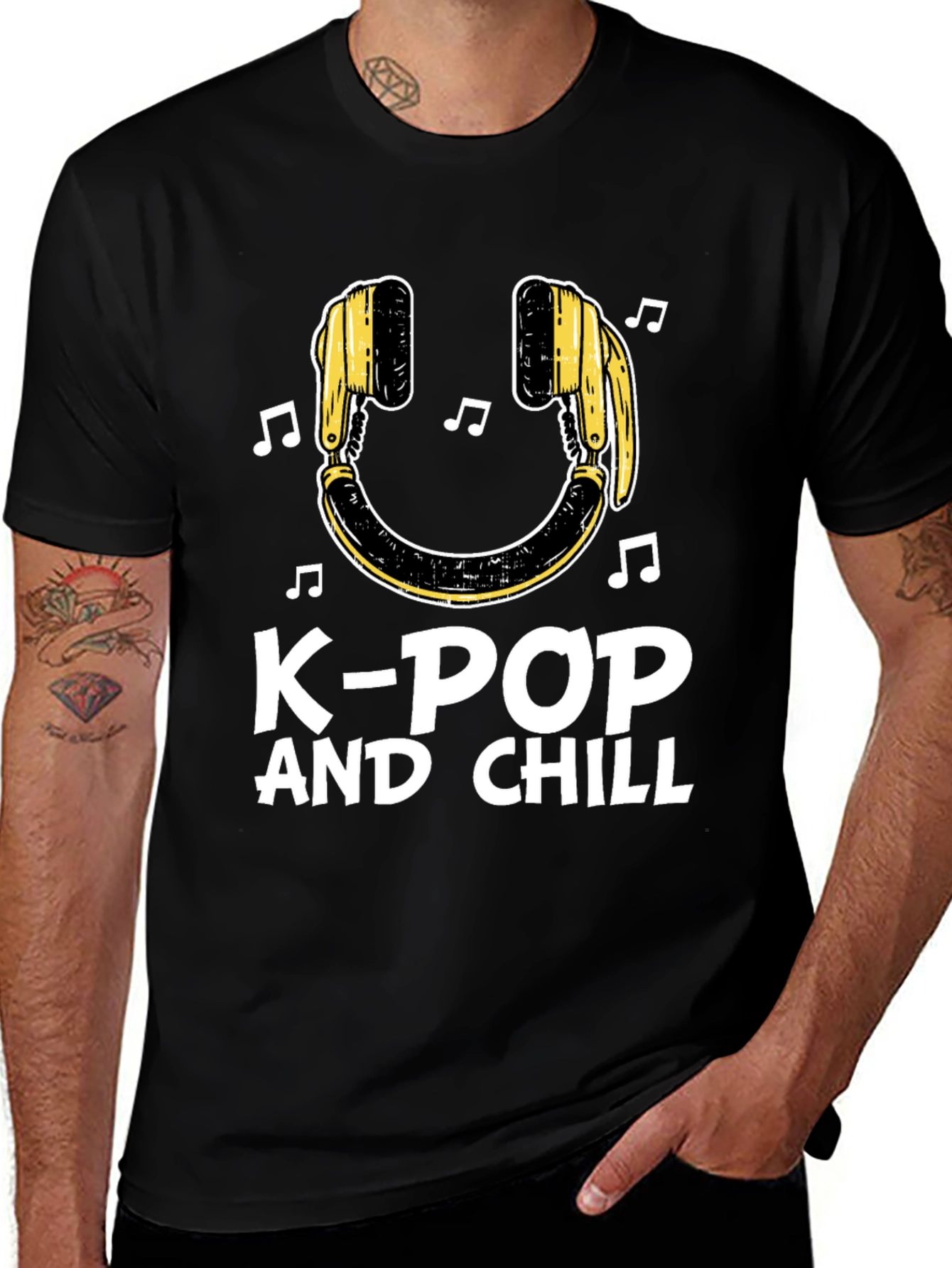 K-Pop and Chill T-Shirt Music Lover Tee