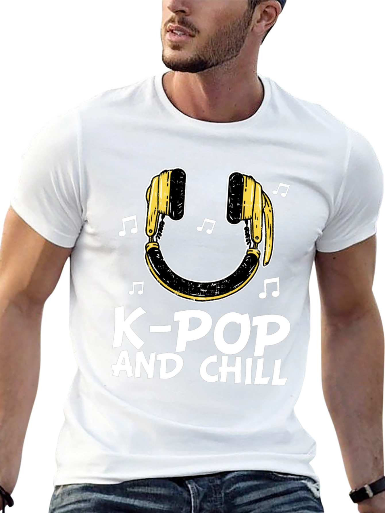 K-Pop and Chill T-Shirt Music Lover Tee