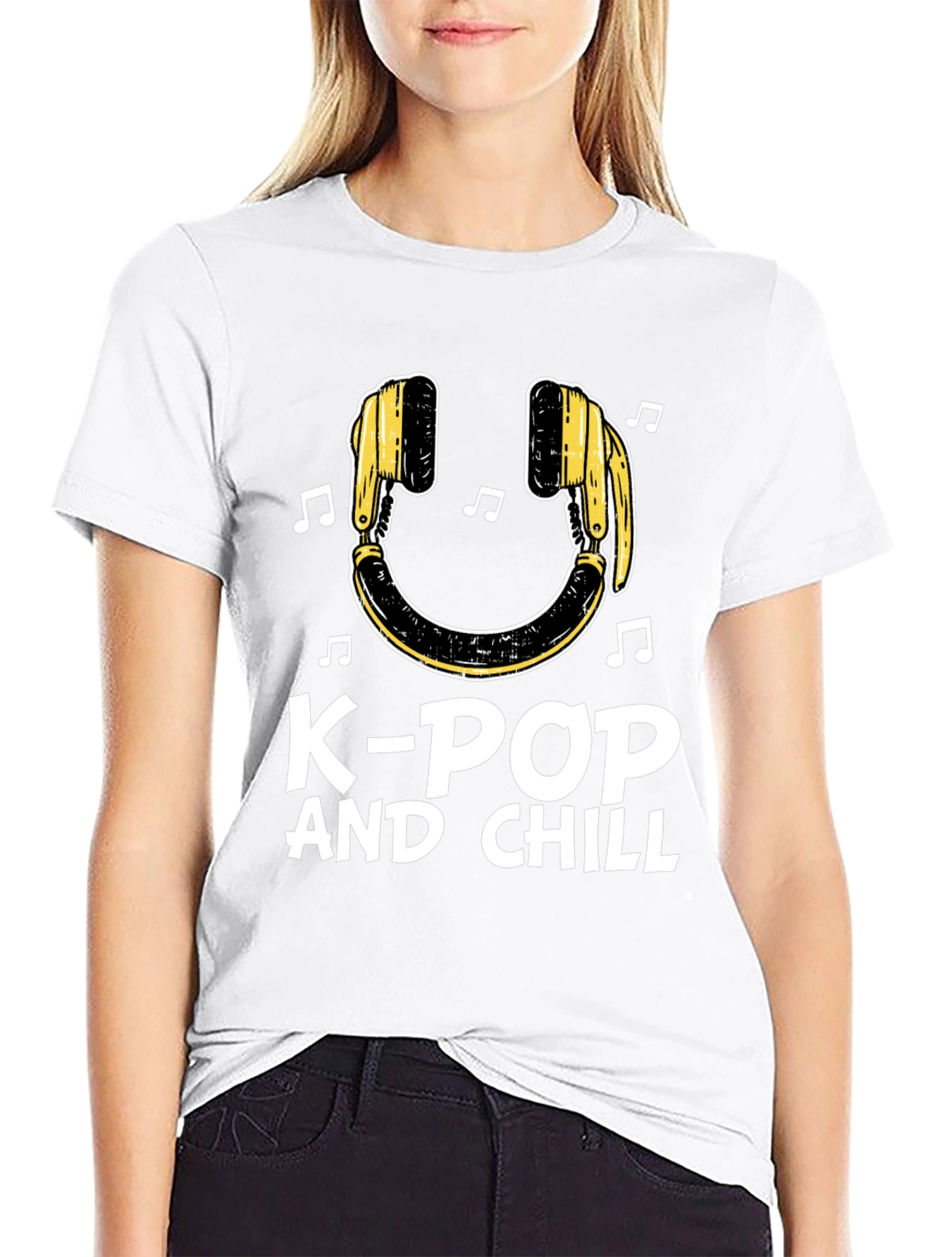 K-Pop and Chill T-Shirt Music Lover Tee