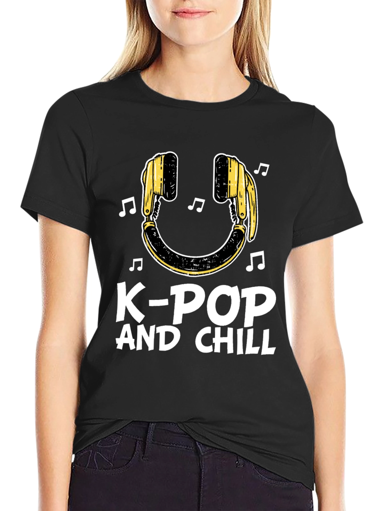 K-Pop and Chill T-Shirt Music Lover Tee