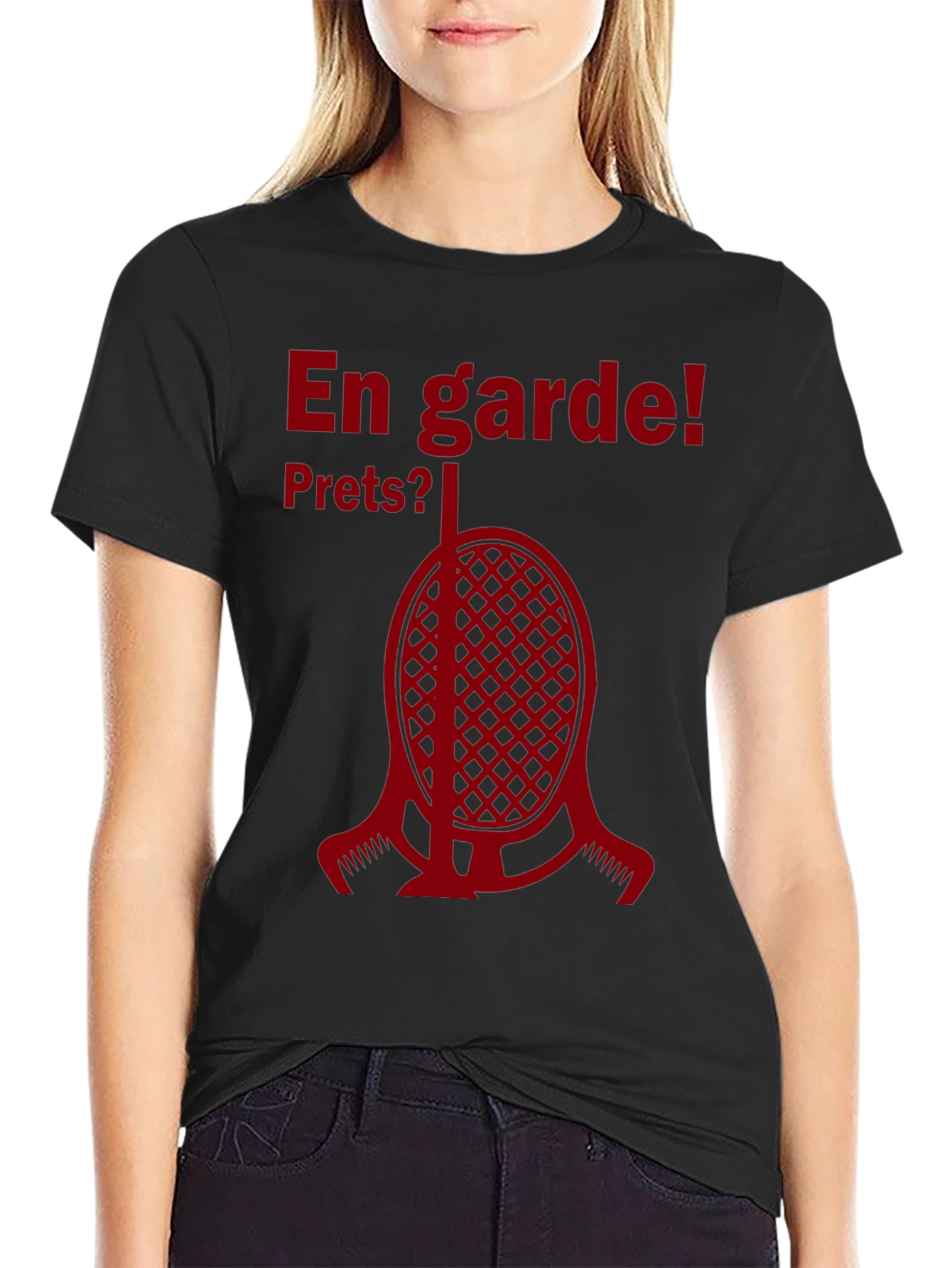 Fencing T-Shirt En Garde! Ready? Sports Shirt