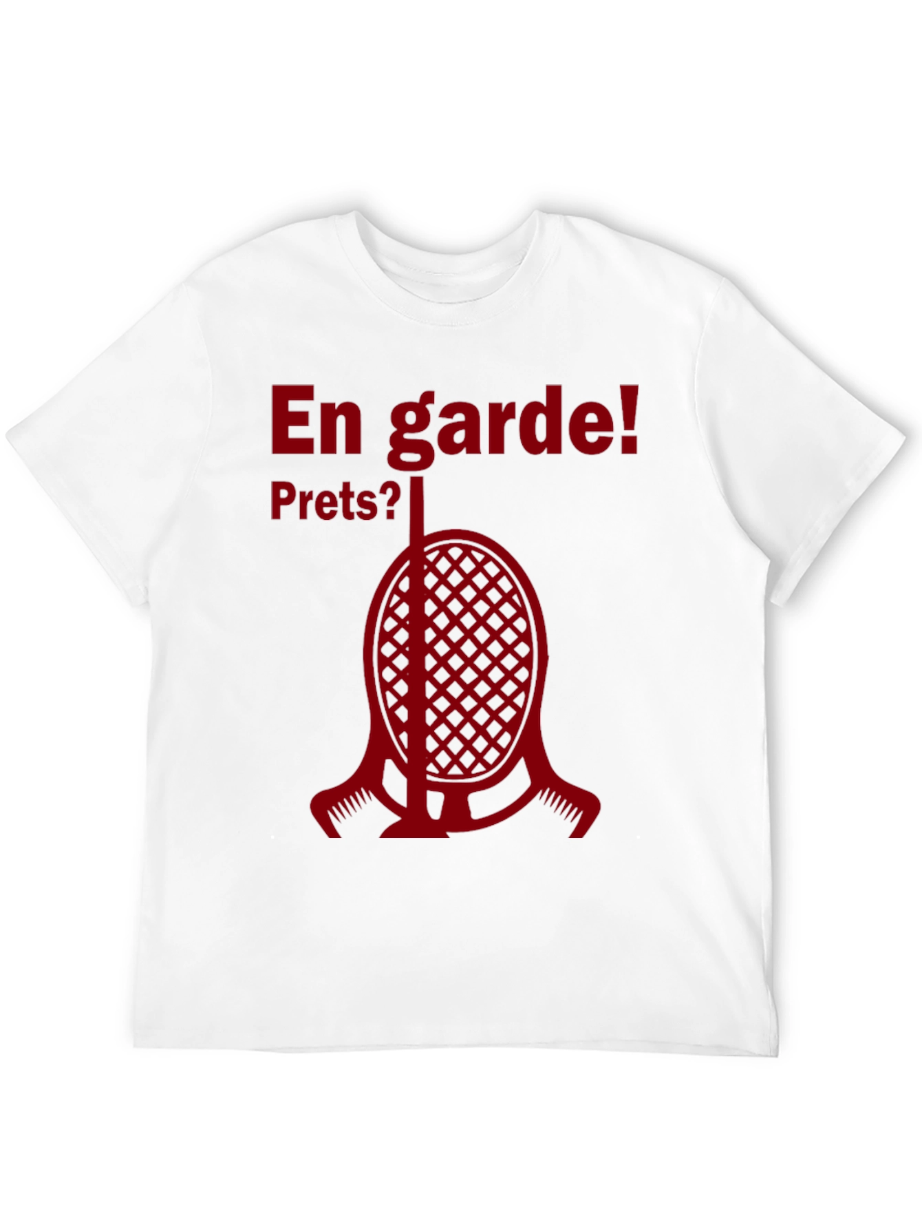Fencing T-Shirt En Garde! Ready? Sports Shirt