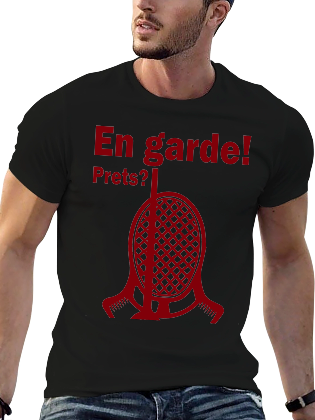 Fencing T-Shirt En Garde! Ready? Sports Shirt