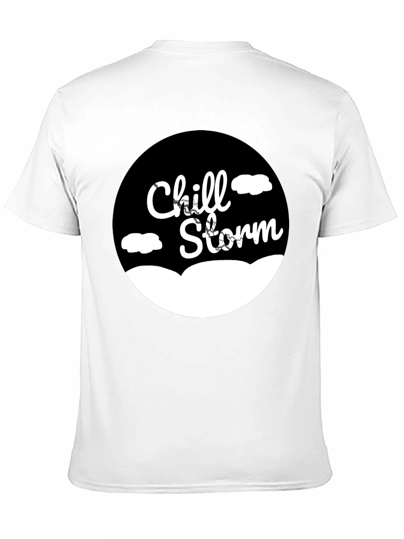 Chill Storm Black Graphic T-Shirt