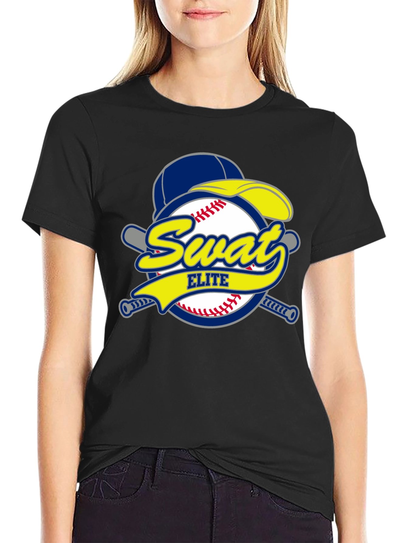 Swat Elite Baseball Graphic T-Shirt