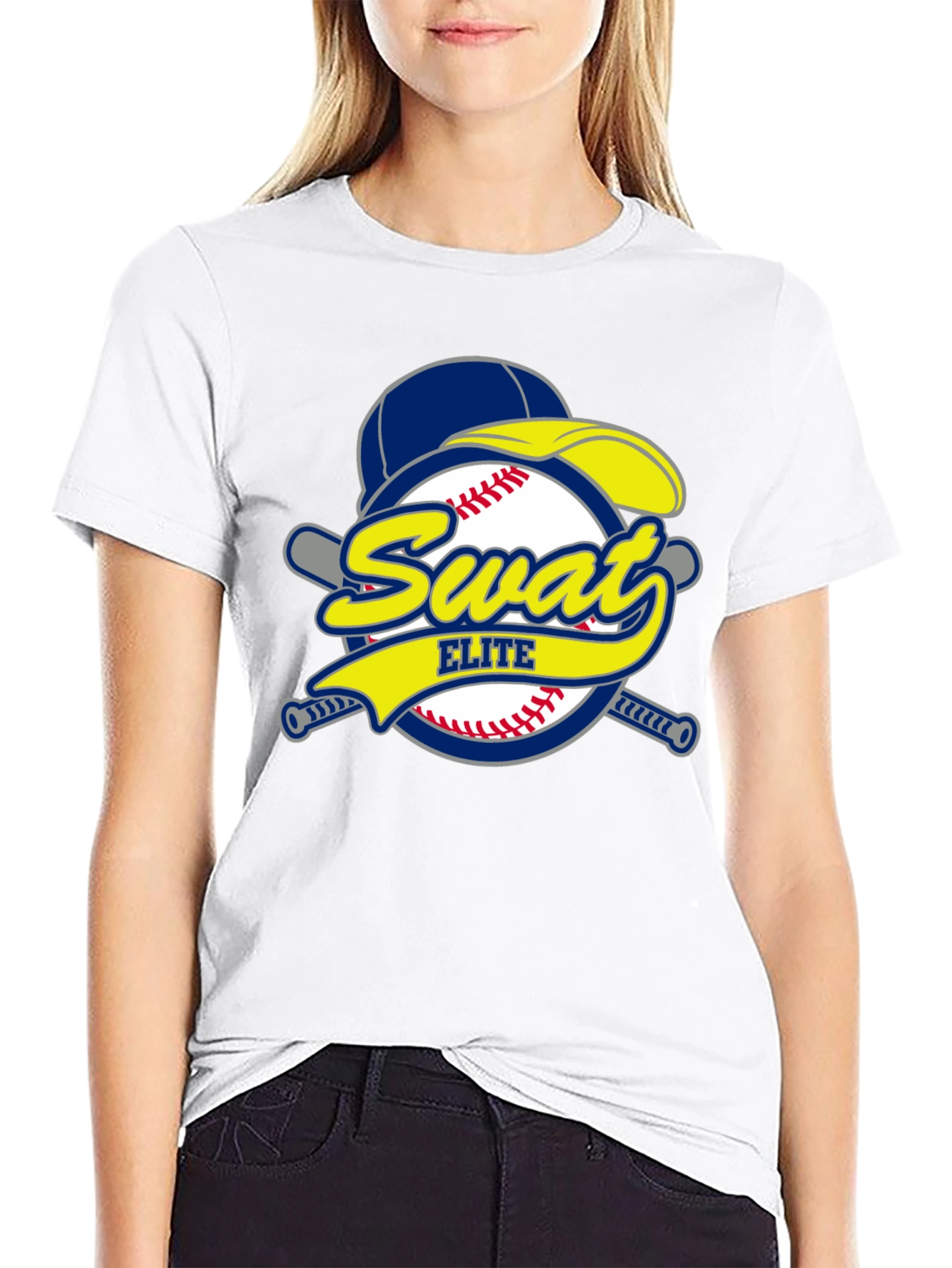 Swat Elite Baseball Graphic T-Shirt