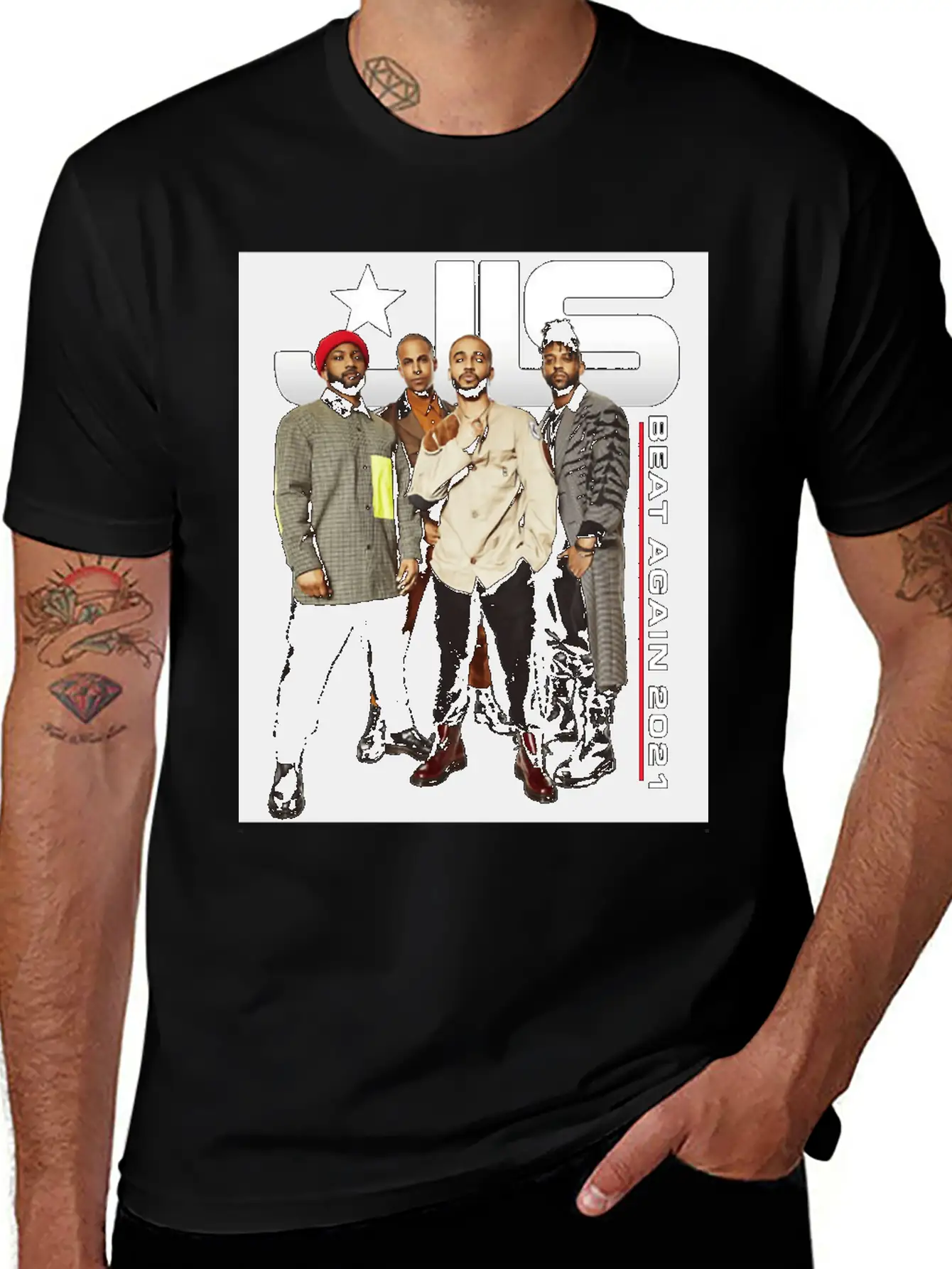 JLS TOUR Essential Unisex Summer Tee – Soft Cotton Casual Fit