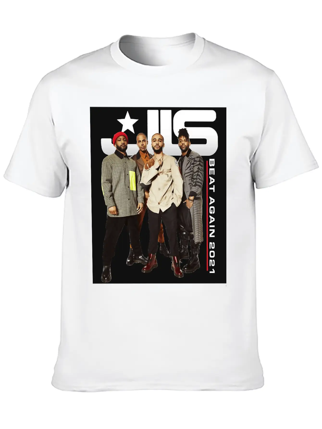 JLS TOUR Essential Unisex Summer Tee – Soft Cotton Casual Fit